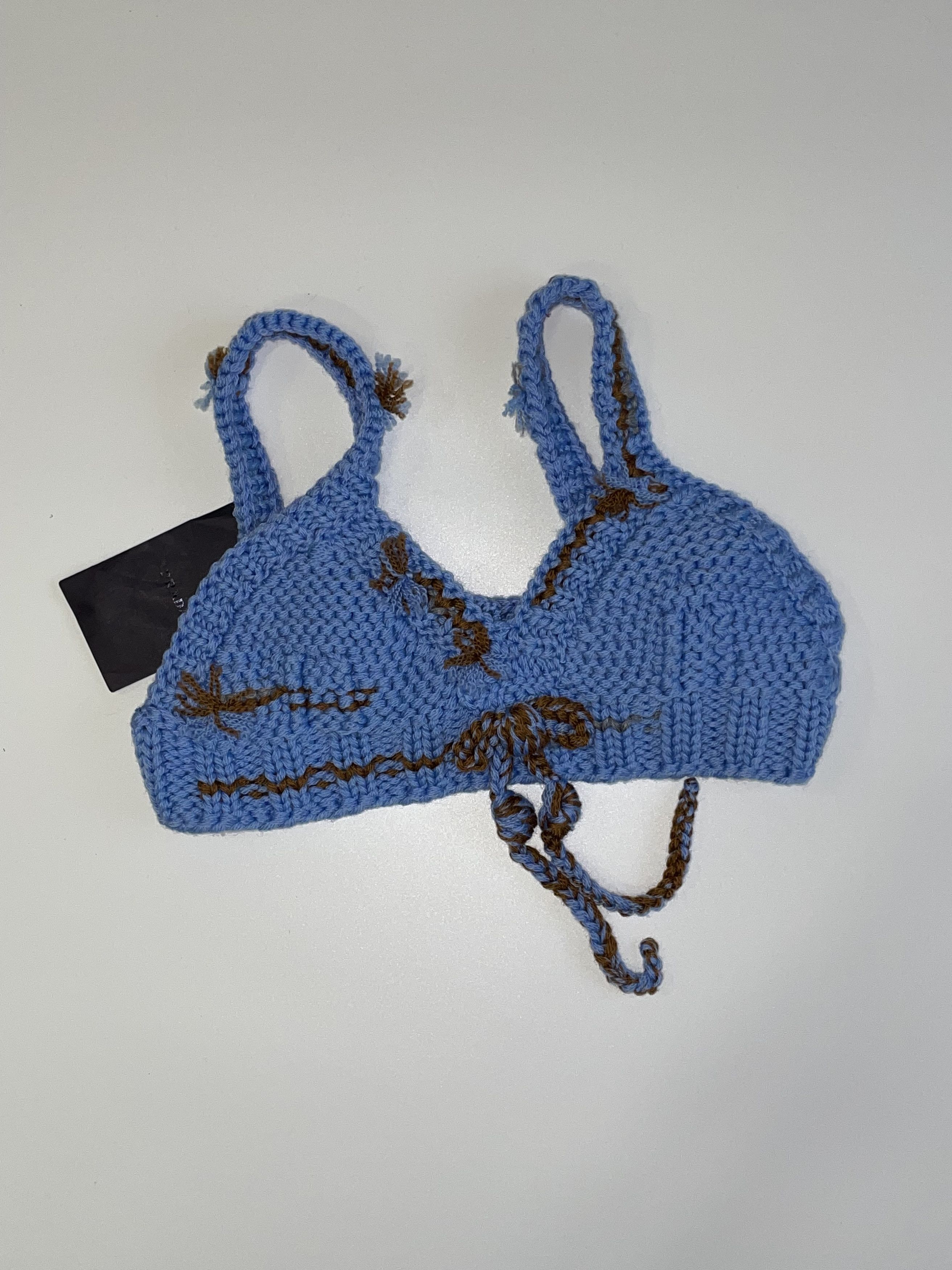 Prada Prada Wool Bra Top FW17 (0364) Size US S / EU 44-46 / 1 - 1 Thumbnail