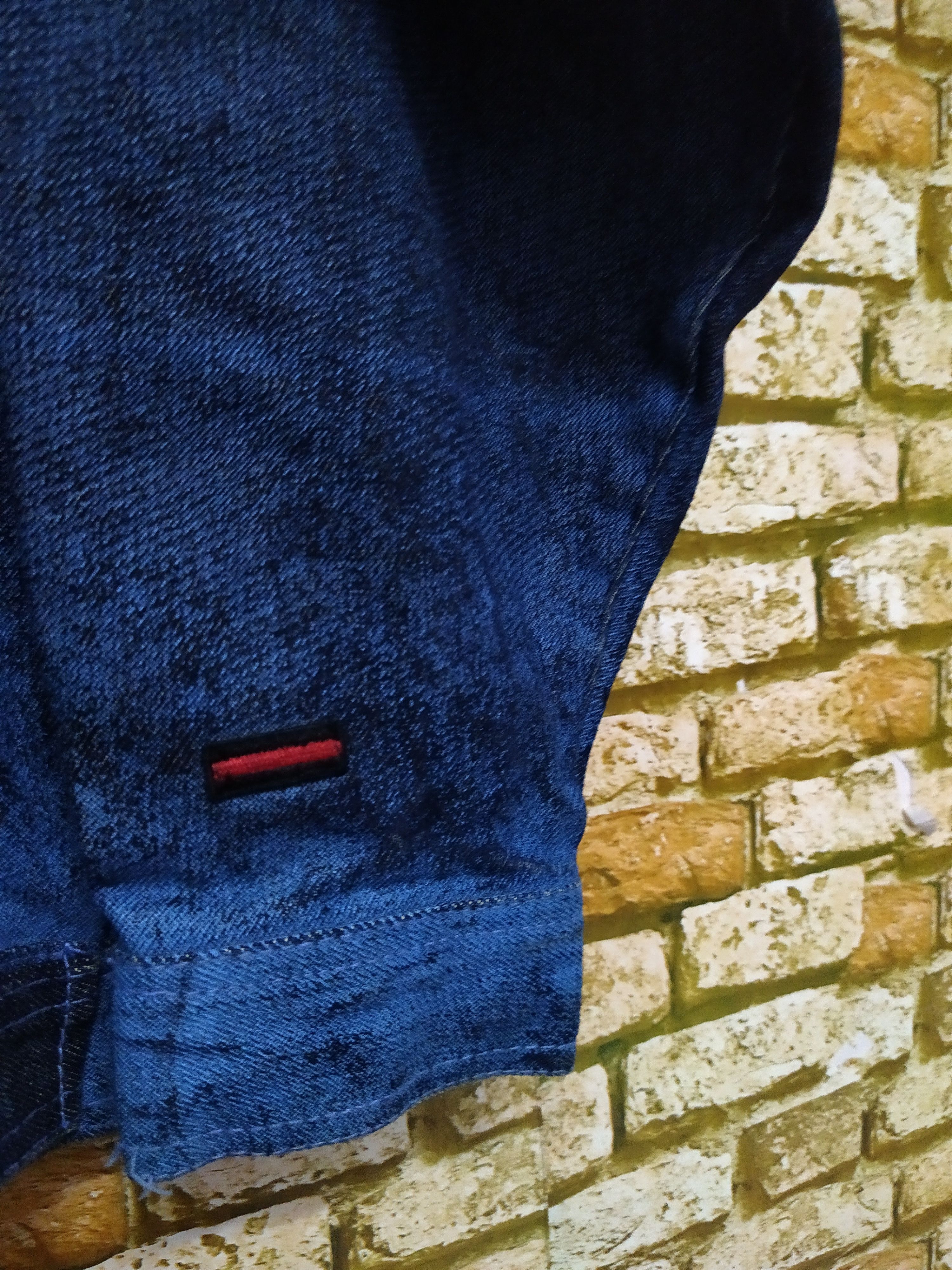Fubu FUBU PLATINUM Denim Jacket Big Logo Emb. (B560) Size US S / EU 44-46 / 1 - 4 Thumbnail
