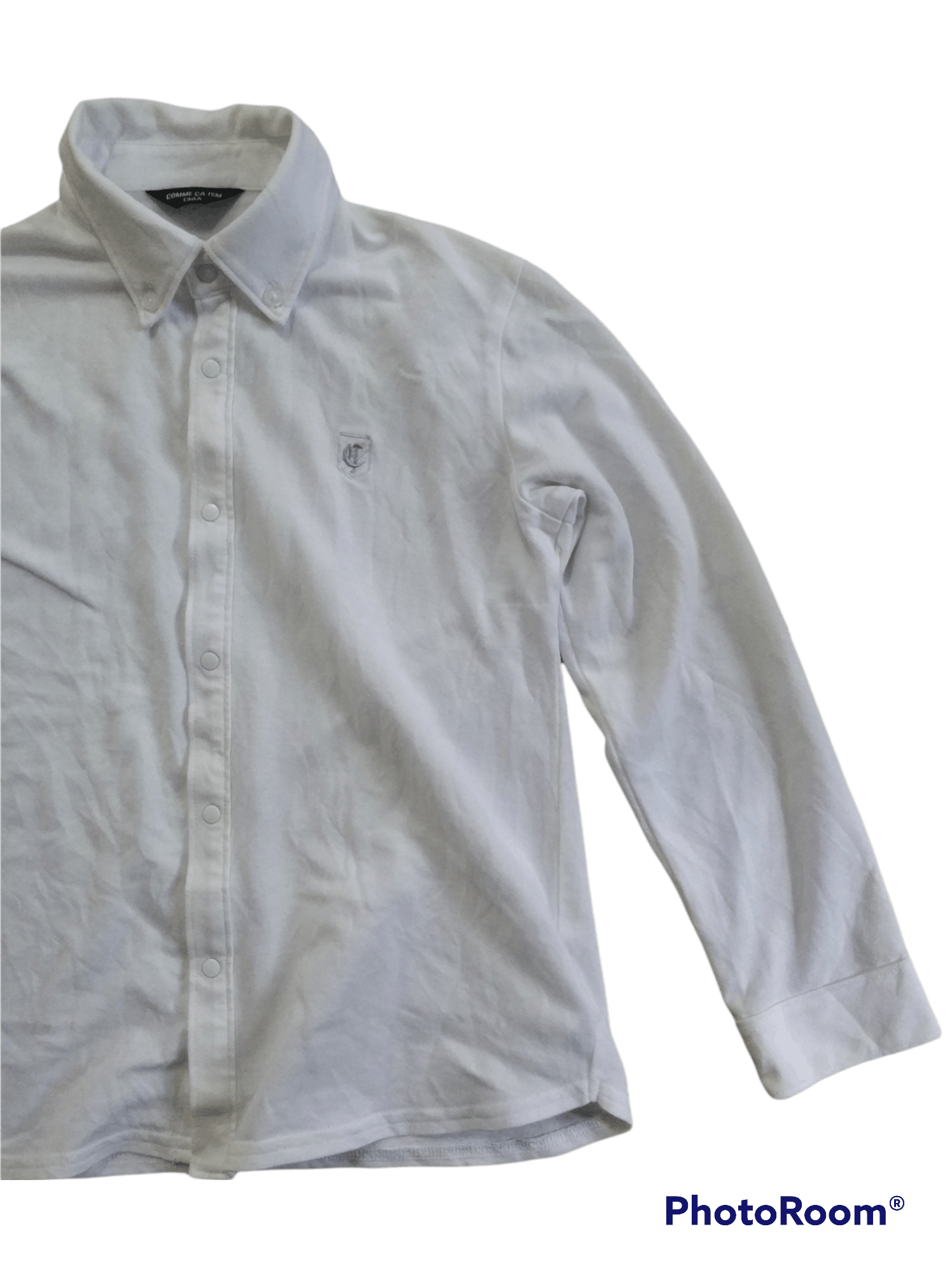 Comme Ca Ism 🔥White Comme Ca Ism Kids Button Up Shirts Size US XS / EU 42 / 0 - 2 Thumbnail