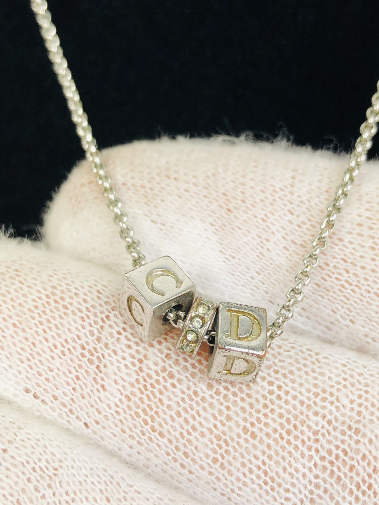 Dior Dior CD dice necklace Size ONE SIZE - 2 Thumbnail