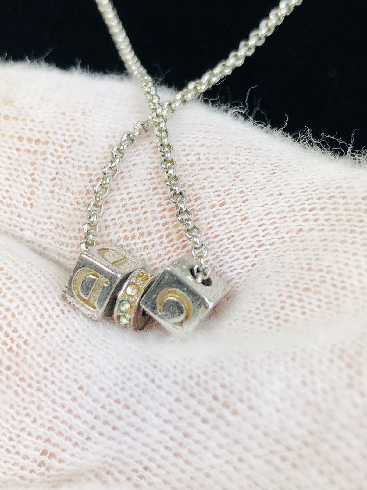 Dior Dior CD dice necklace Size ONE SIZE - 3 Thumbnail
