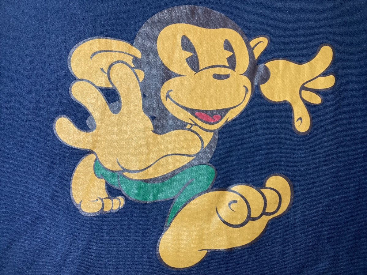 Bape 2004 Bape Baby Milo Sweatshirt Curious George Nigo OG 90s Size US L / EU 52-54 / 3 - 3 Thumbnail