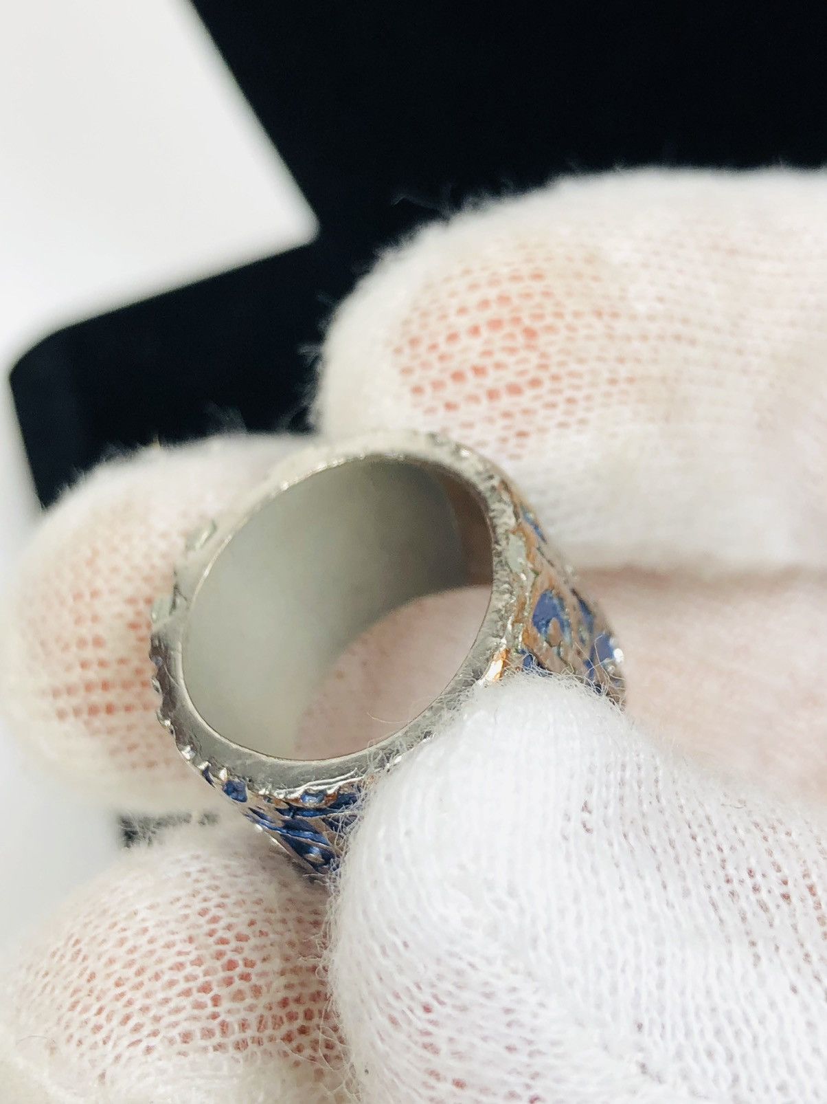 Dior Dior blue trotter 2 ring size 5 Size ONE SIZE - 4 Thumbnail