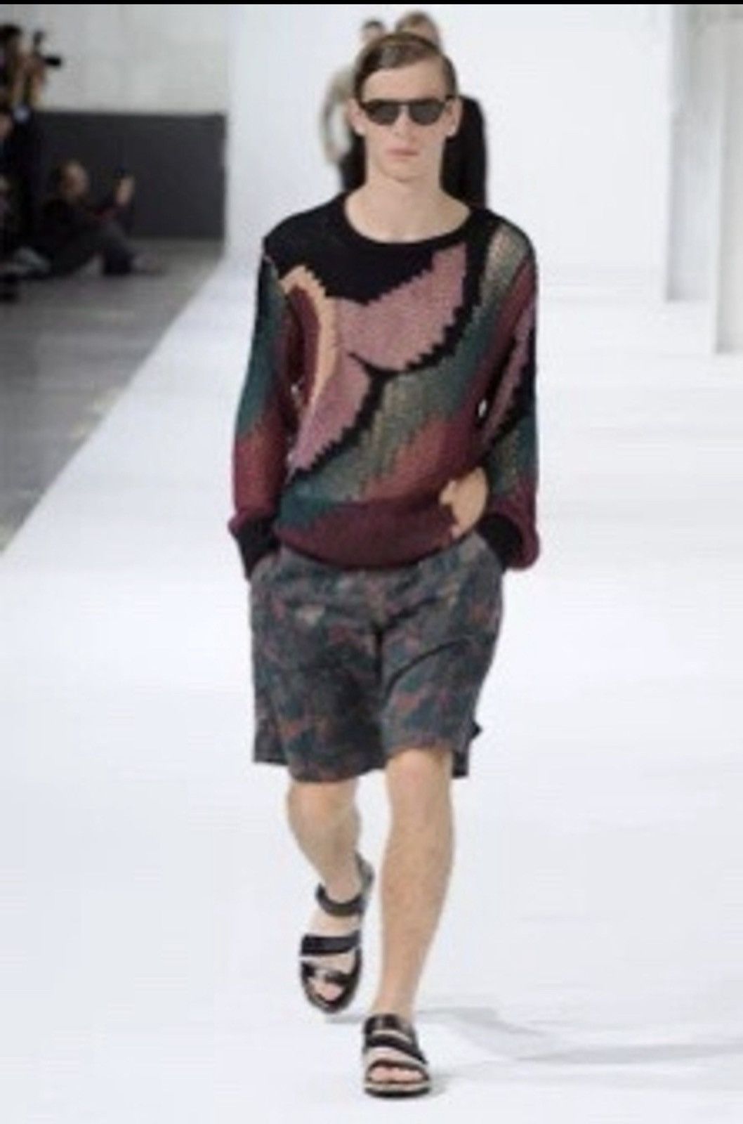 Dries Van Noten RARE GRAIL dries van noten chain neroli knit sweater Size US L / EU 52-54 / 3 - 4 Thumbnail