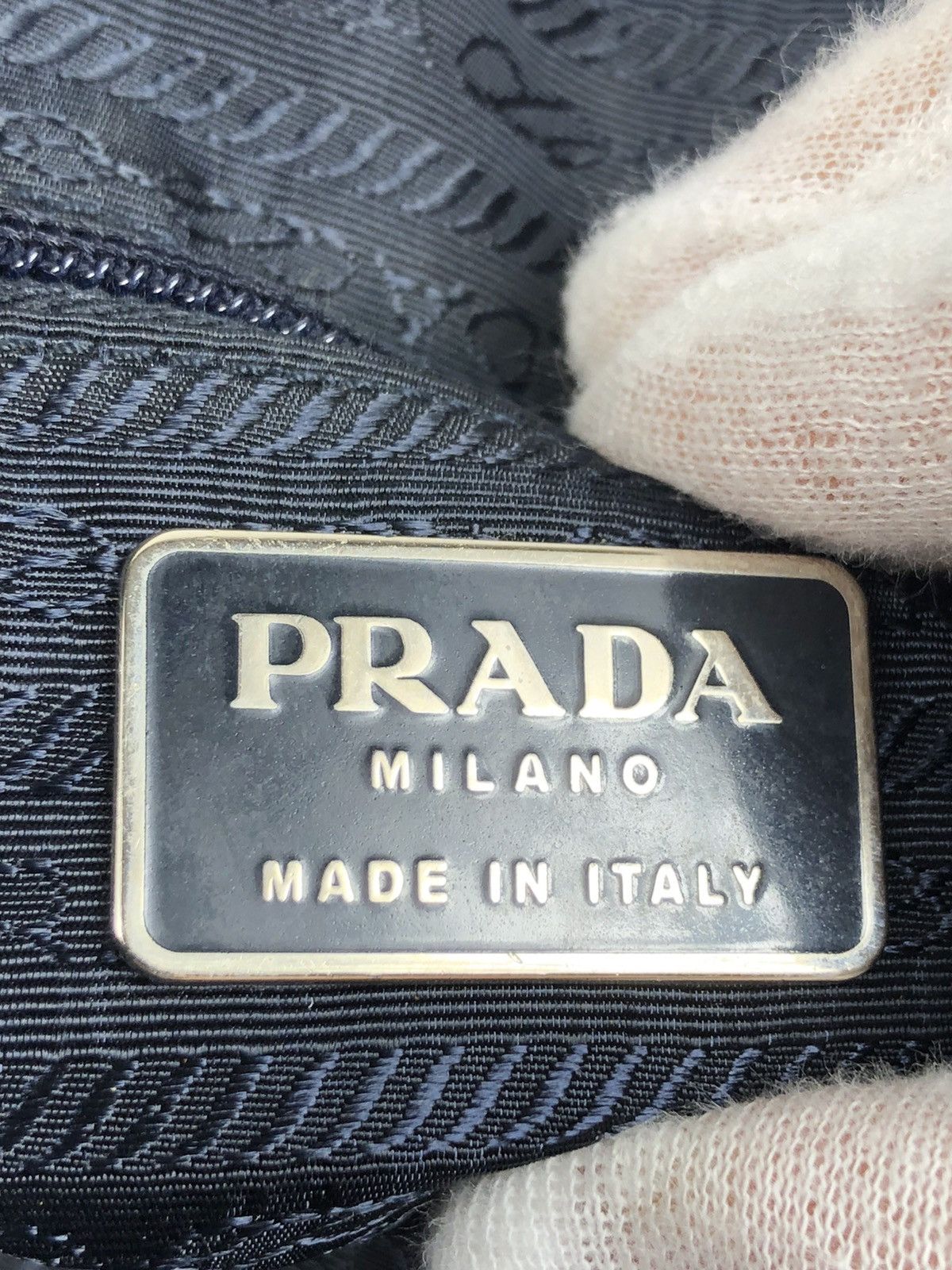 Prada Prada tessuto royal nylon shoulder bag Size ONE SIZE - 4 Thumbnail