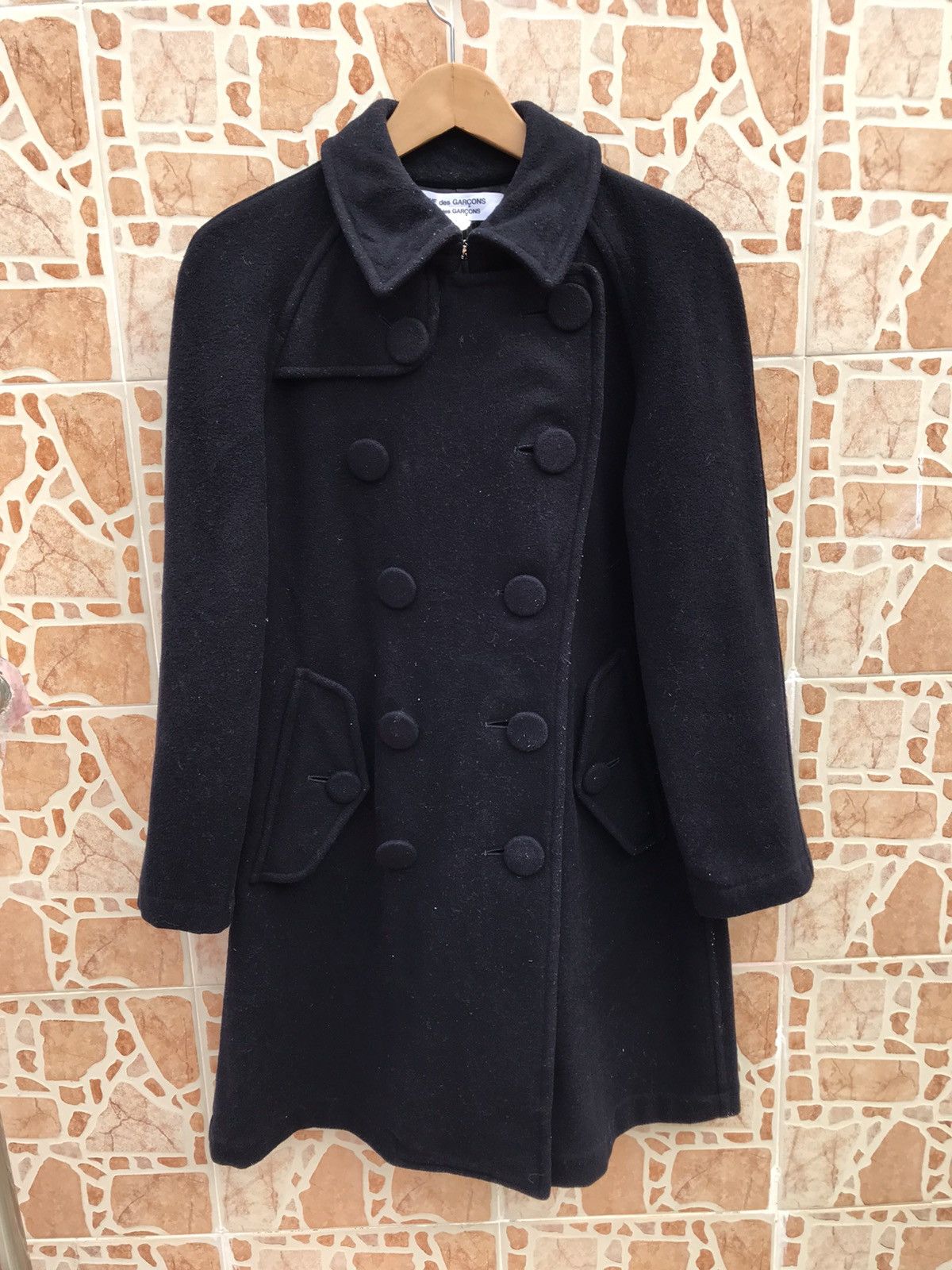 COMME DES GARCONS WOOL JACKET - benaras.co