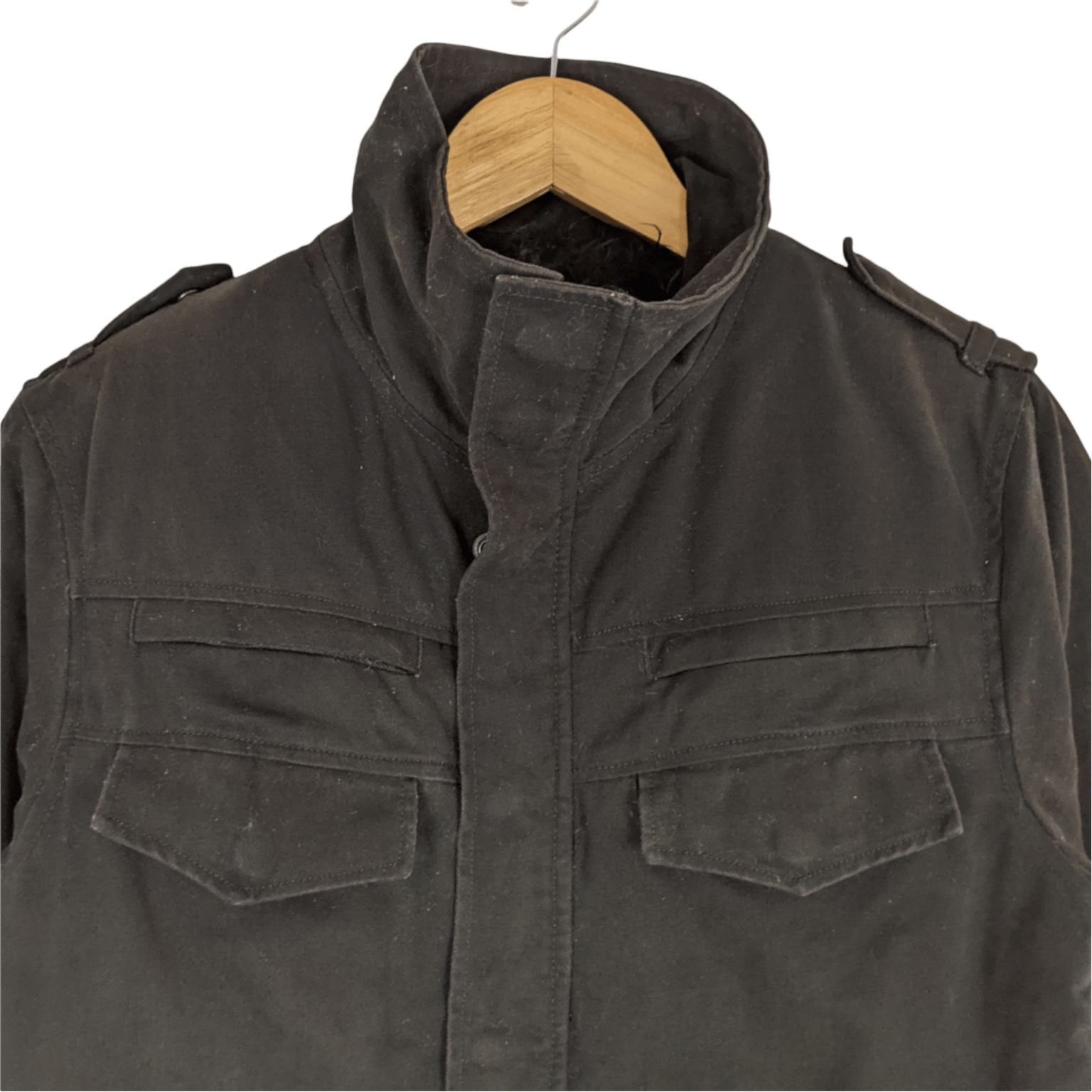 HARE HARE Military Tactical Brown Green Army Style Jacket Size M / US 6-8 / IT 42-44 - 5 Thumbnail