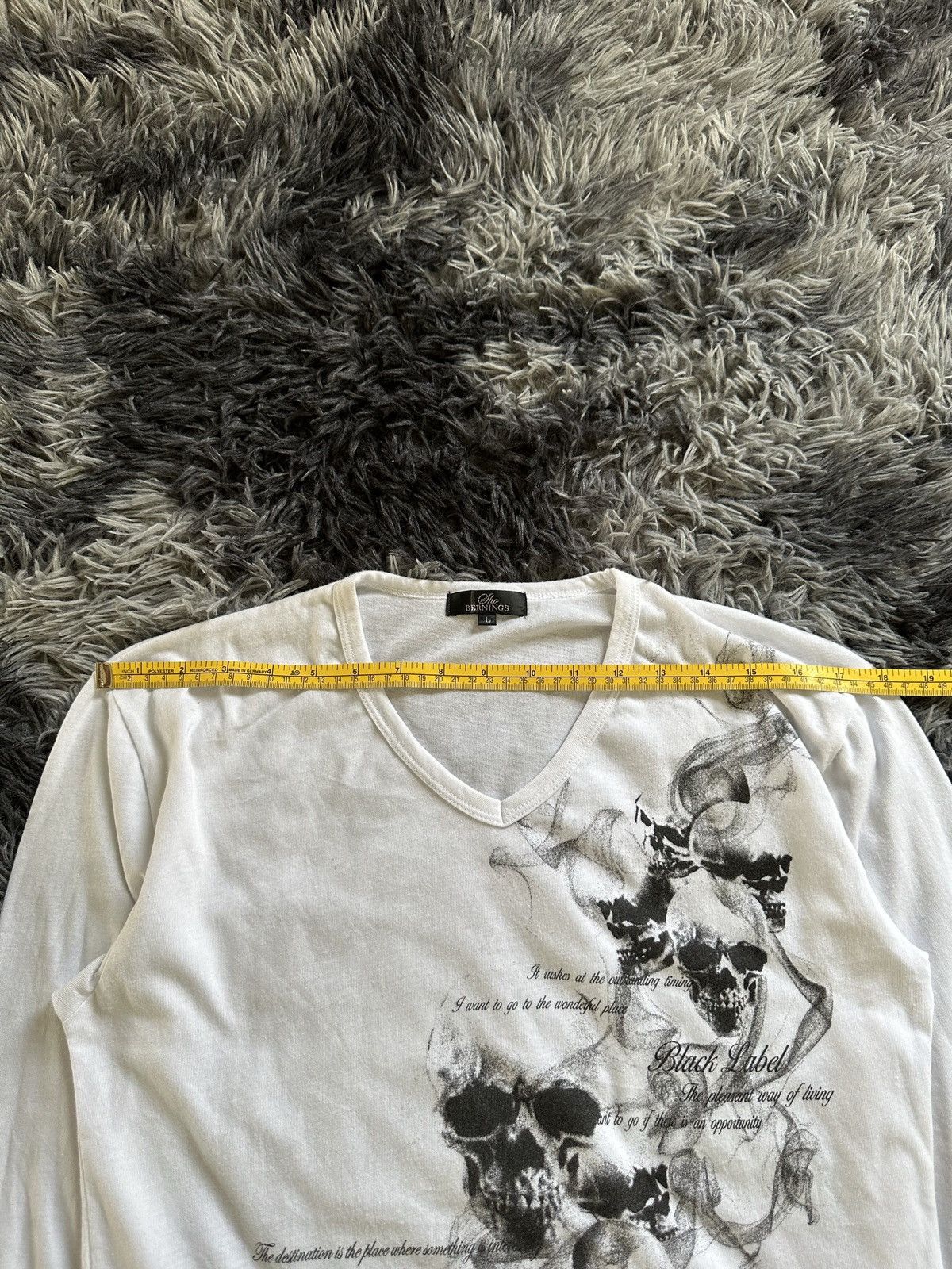 BERNINGS SHO 00’s archive Berning Sho trompe l’oeil long sleeve Size US L / EU 52-54 / 3 - 14 Thumbnail