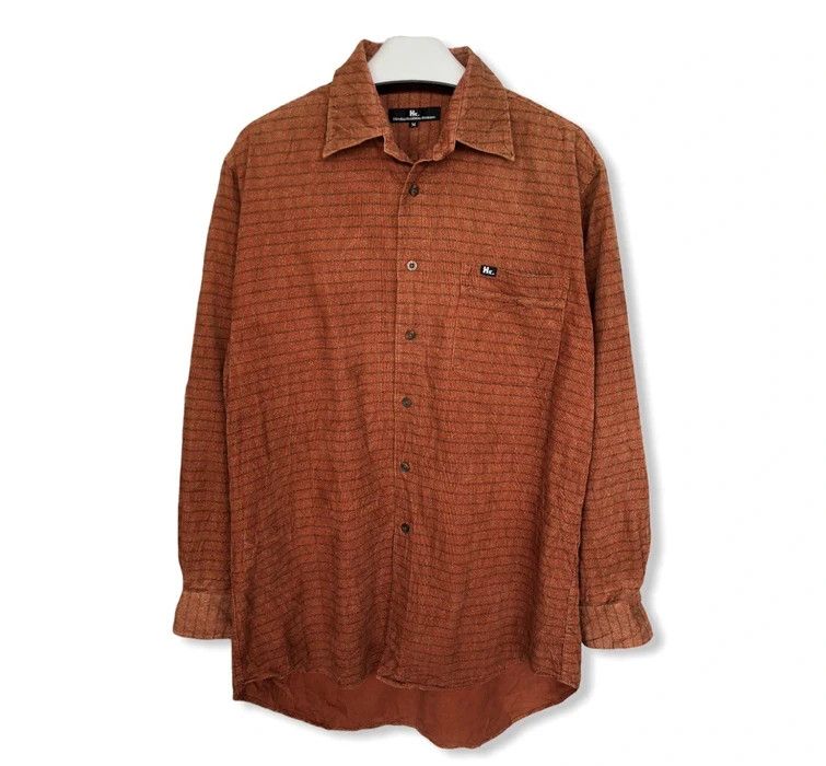 Hiroko Koshino Homme Hiroko Koshino Homme Flannel Shirt 👕 Size US M / EU 48-50 / 2 - 1 Thumbnail