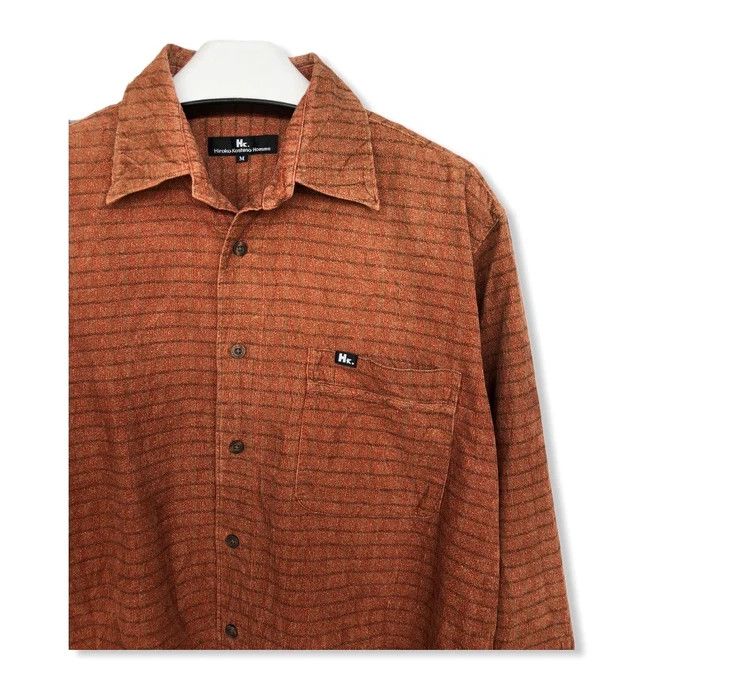 Hiroko Koshino Homme Hiroko Koshino Homme Flannel Shirt 👕 Size US M / EU 48-50 / 2 - 2 Thumbnail