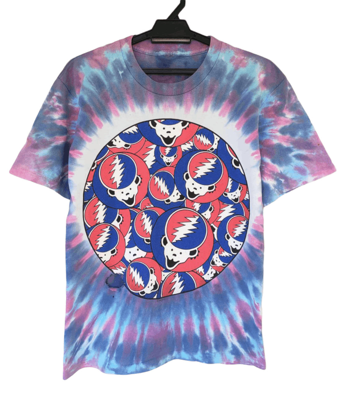 image of Band Tees x Grateful Dead 1995 Vintage Grateful Dead Tie Dye T in Blue, Men's (Size Medium)