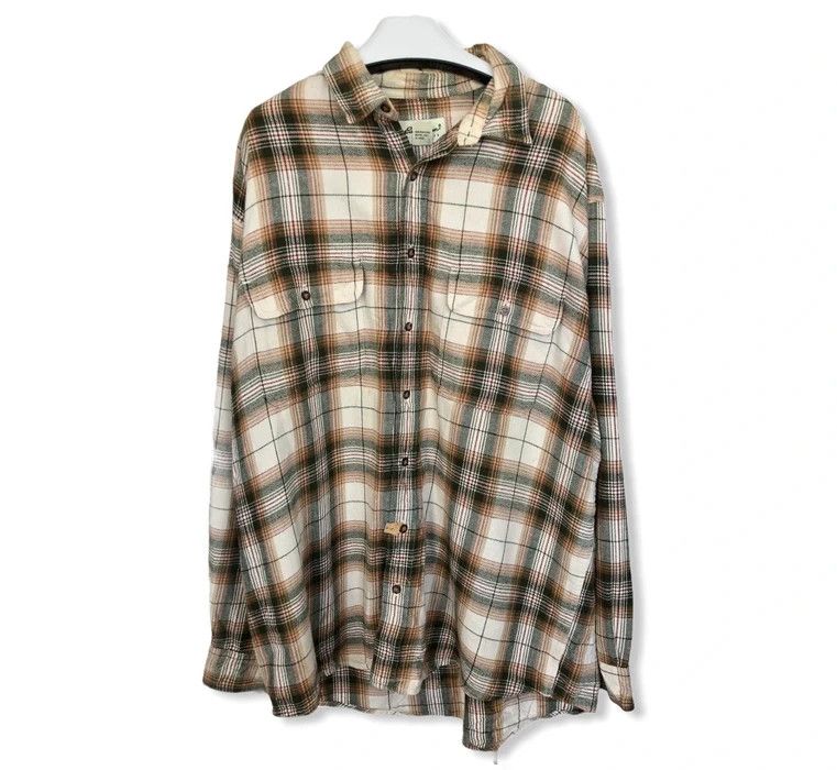 Eddie Bauer Vintage Eddie Bauer plaid Tartan Flannel Shirt 👕 | Grailed