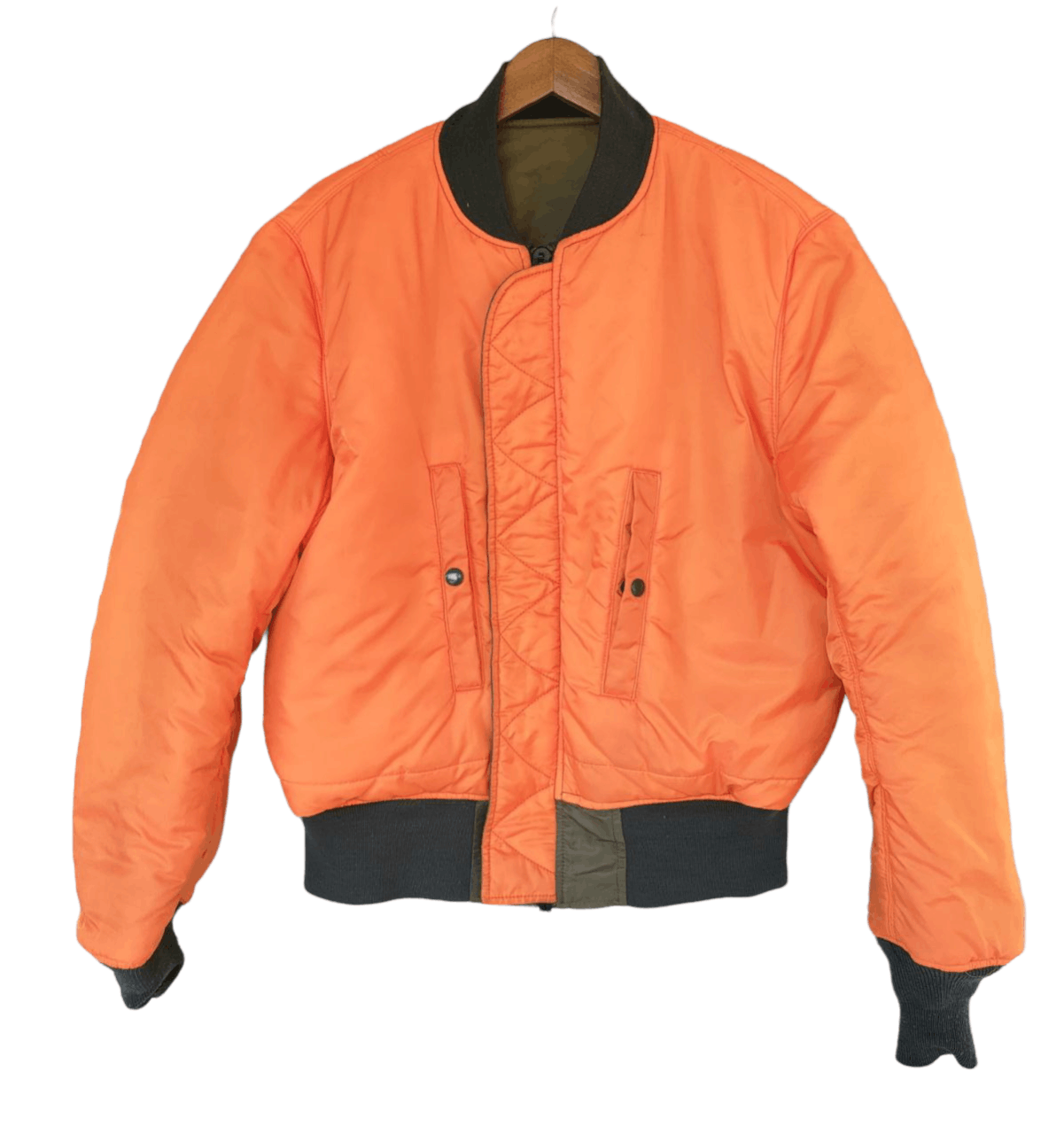 Alpha Industries Vtg Sunfaded Alpha Industries Reversible Size US L / EU 52-54 / 3 - 3 Thumbnail