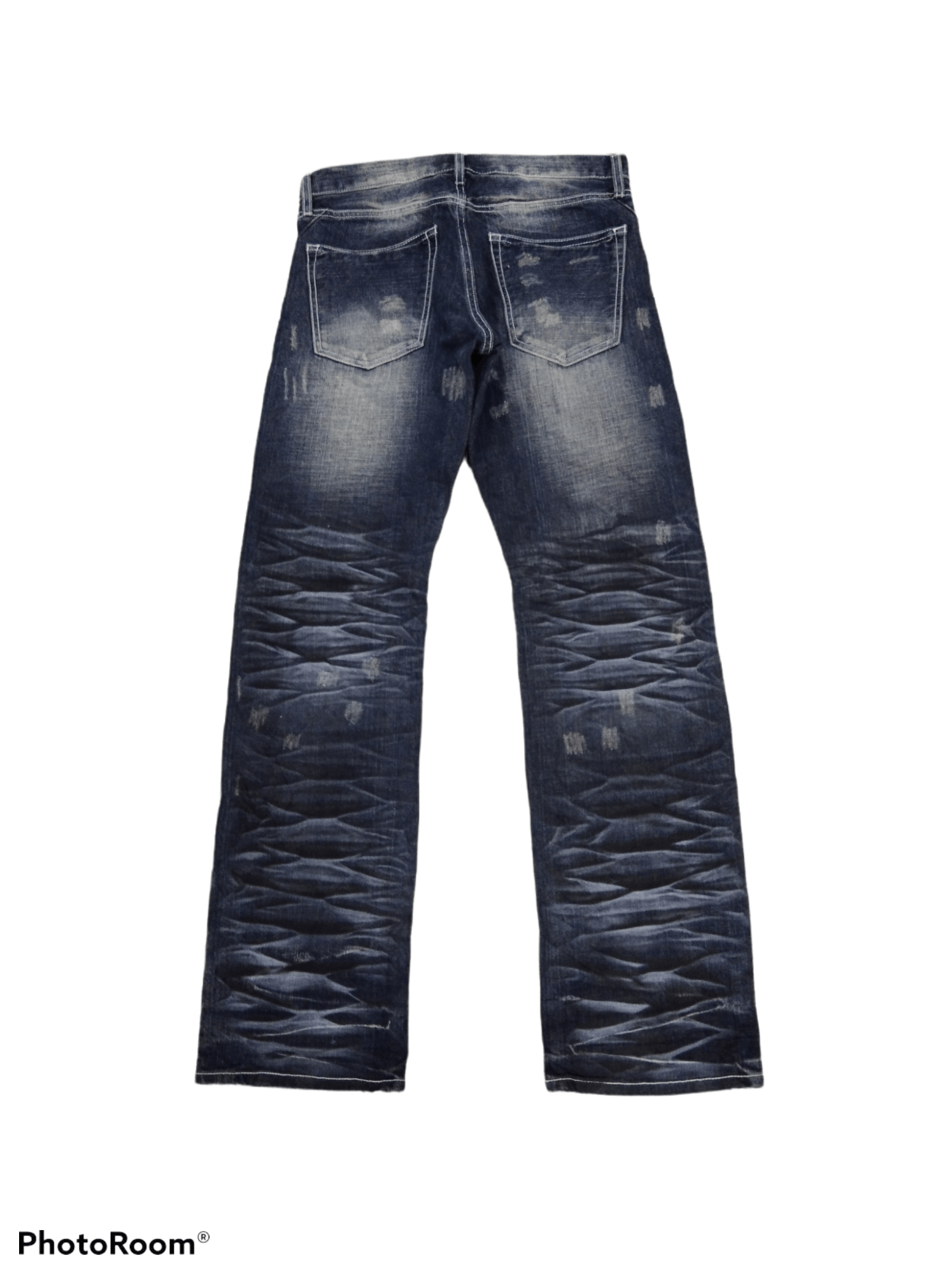 If Six Was Nine THRASH SUPER SICK DOMINATE DENIM PANTS Size US 30 / EU 46 - 2 Thumbnail