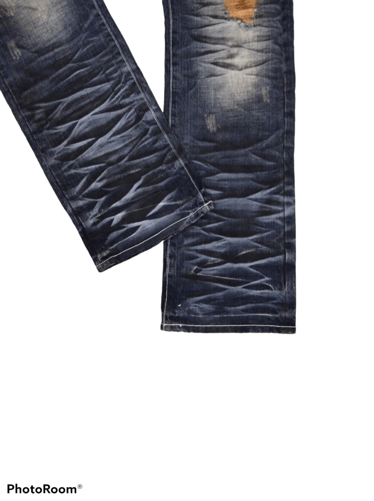 If Six Was Nine THRASH SUPER SICK DOMINATE DENIM PANTS Size US 30 / EU 46 - 5 Thumbnail