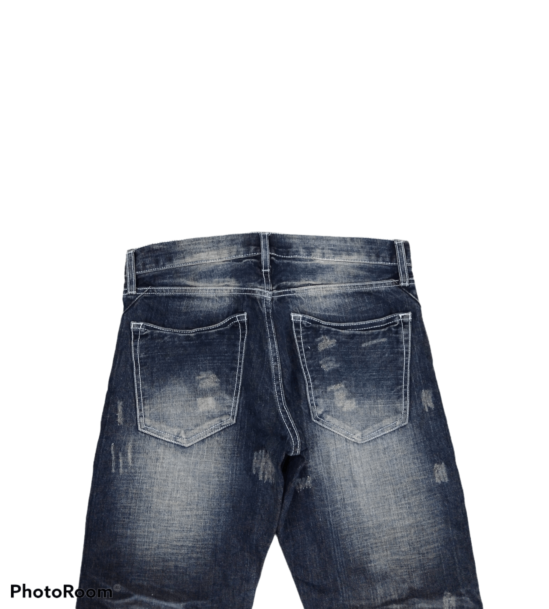 If Six Was Nine THRASH SUPER SICK DOMINATE DENIM PANTS Size US 30 / EU 46 - 4 Thumbnail