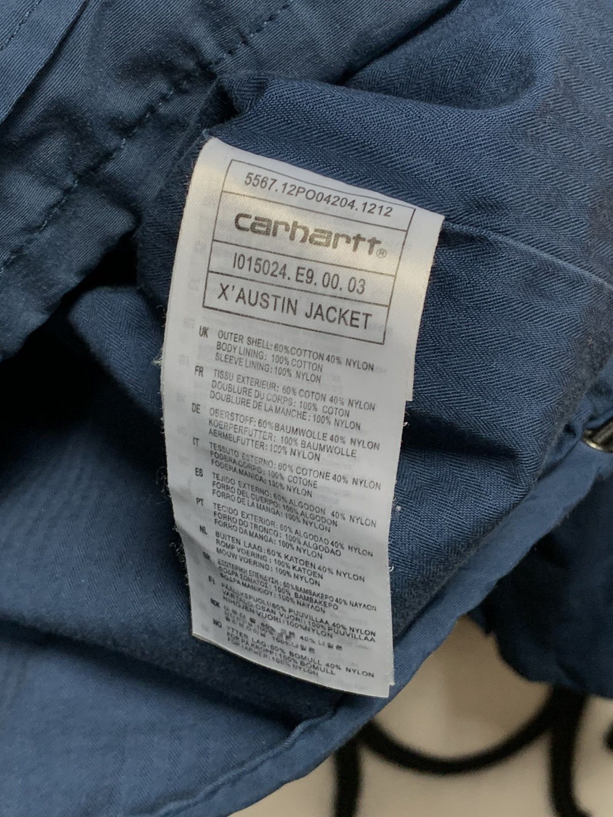 Carhartt Carhartt Austin Jacket Cotton Hooded Size US XS / EU 42 / 0 - 8 Thumbnail