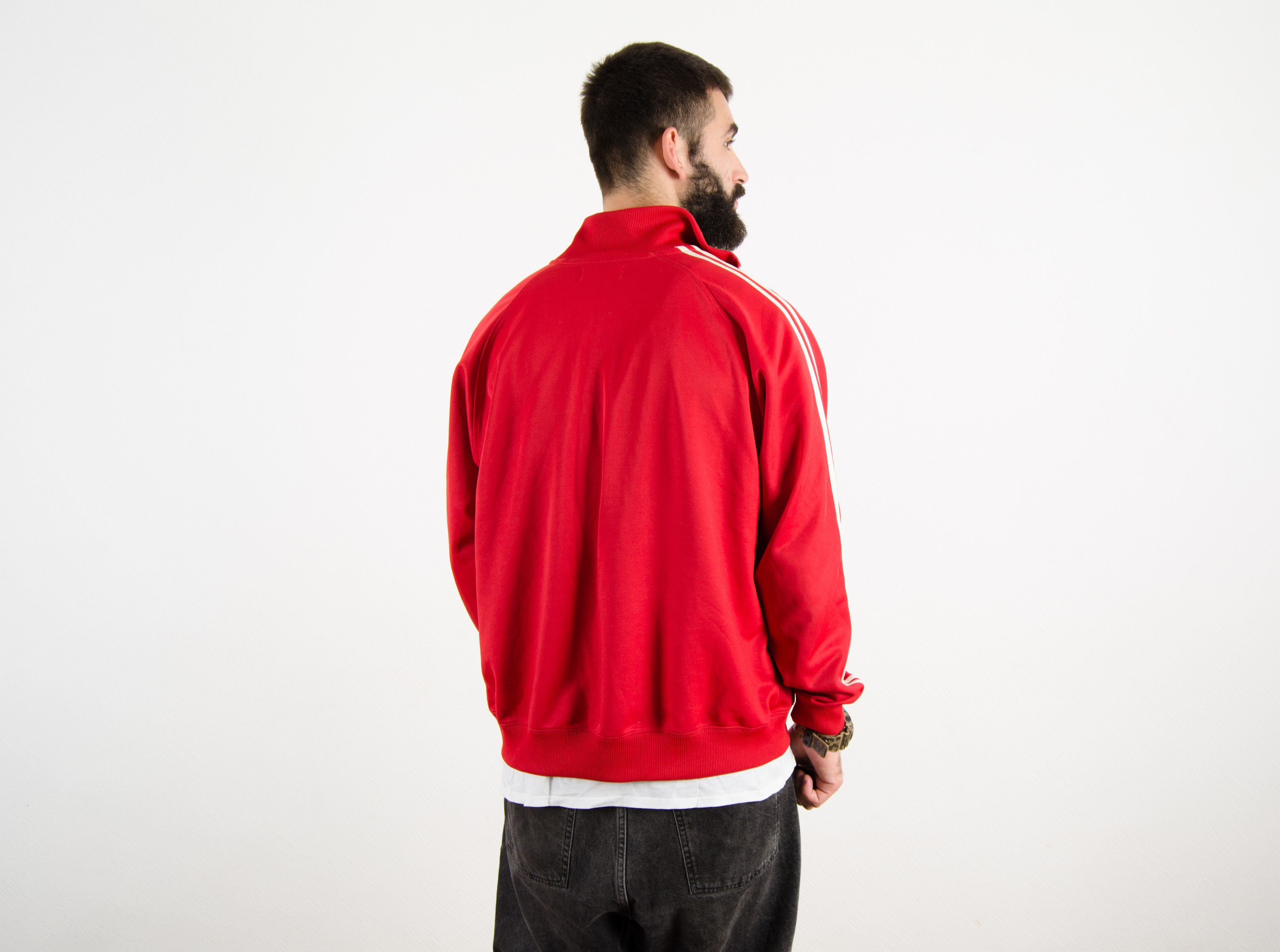 Fred Perry Vintage Fred Perry Logo Track Top Olympic Sweatshirt Size US L / EU 52-54 / 3 - 3 Thumbnail
