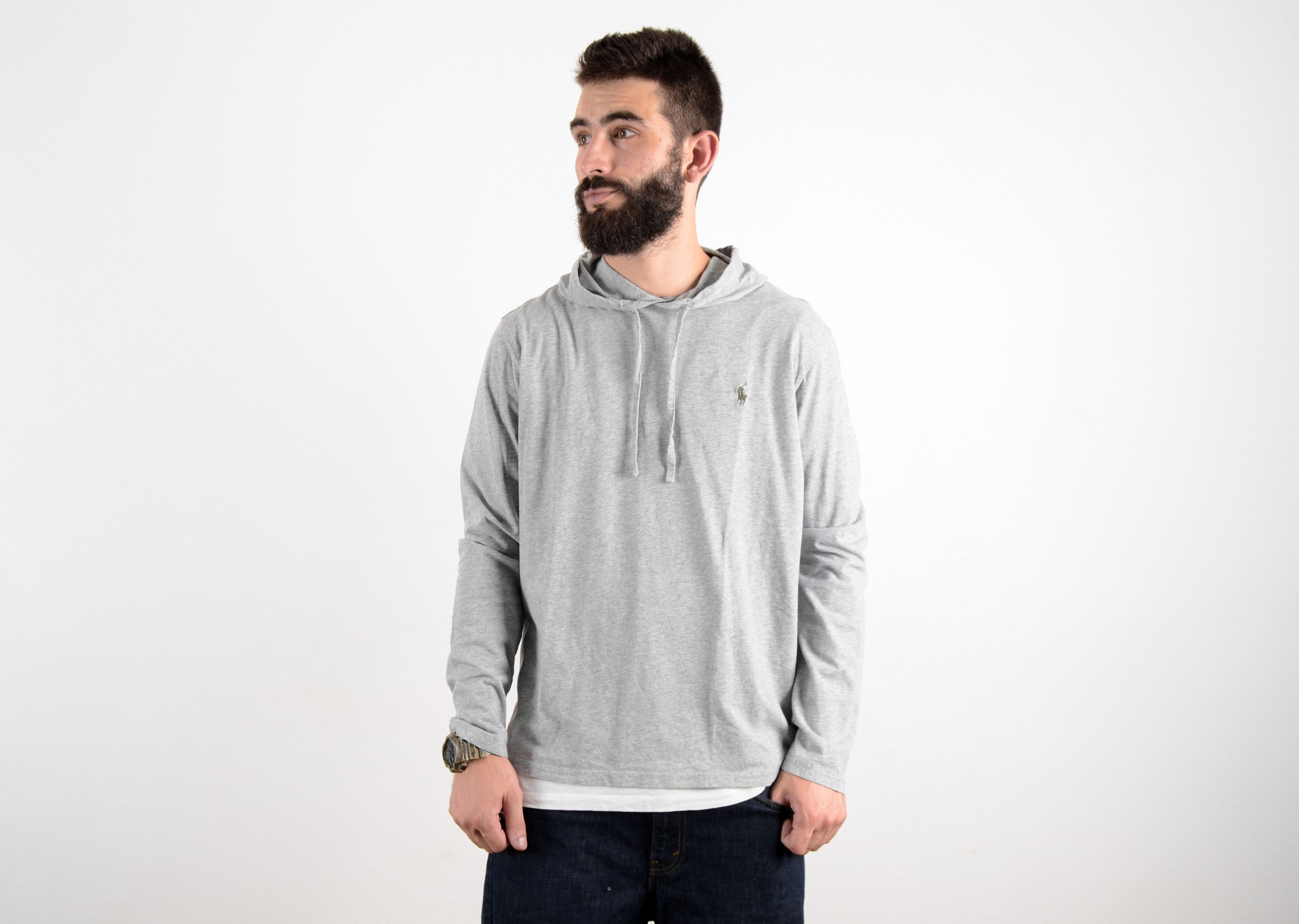 Polo Ralph Lauren Polo Ralph Lauren Hooded Longsleeve Hoodie Size US L / EU 52-54 / 3 - 2 Thumbnail