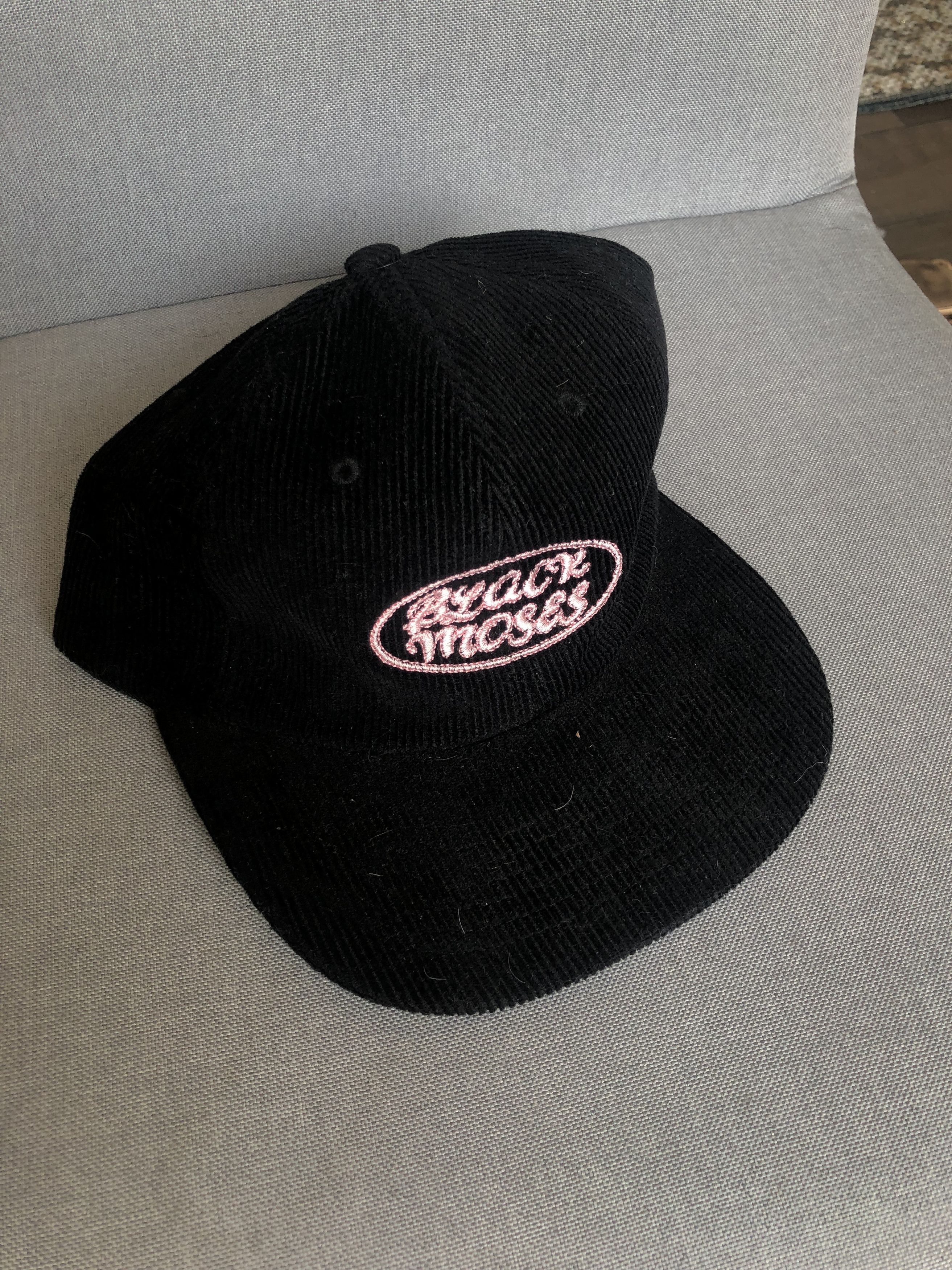 Band Tees × Vintage Vintage Corduroy Black Moses Isaac Hayes Hat Size ONE SIZE - 1 Thumbnail