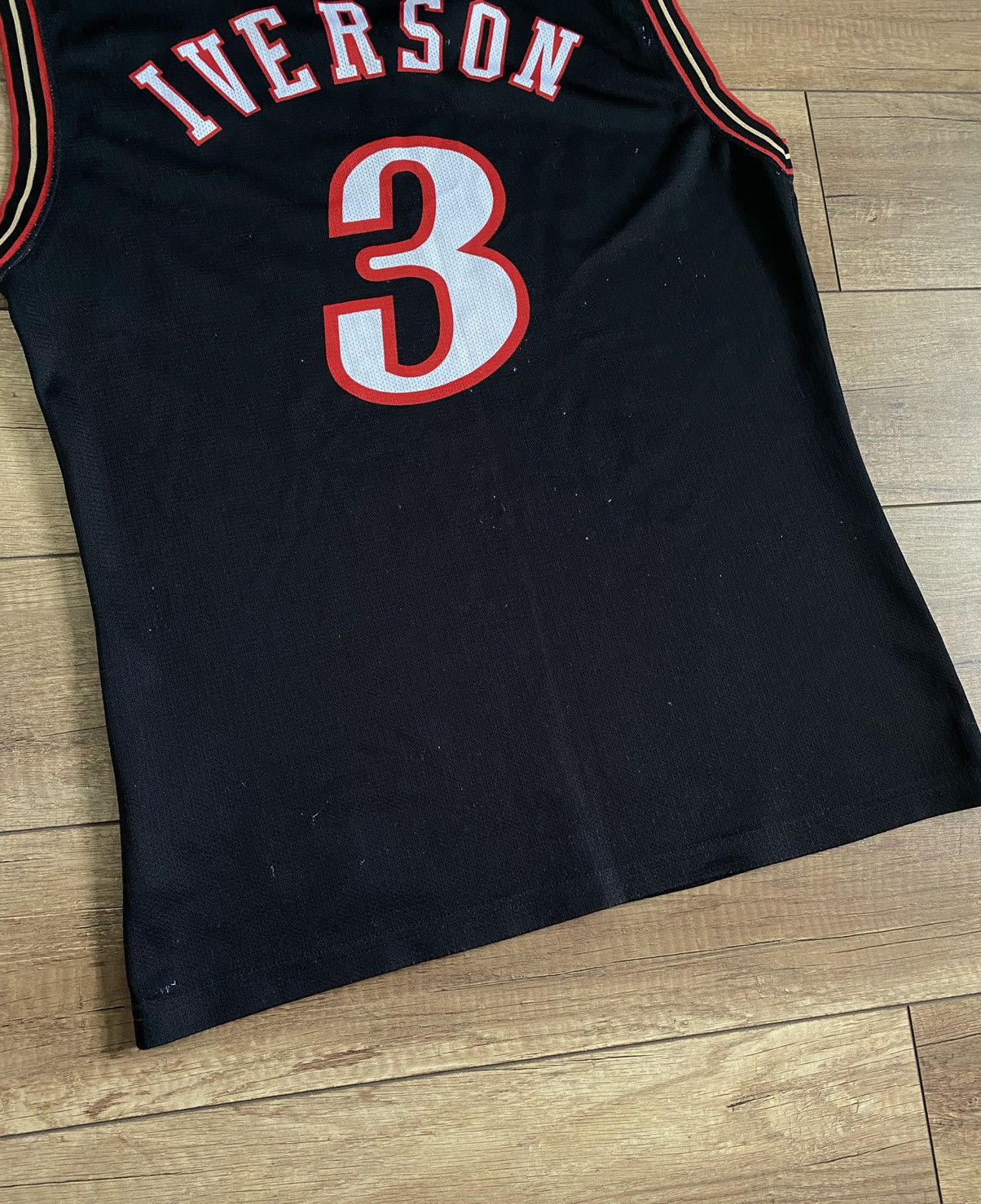 Champion Vintage Champion Iverson Philadelphia 76ers Jersey T Shirt Size US M / EU 48-50 / 2 - 8 Thumbnail