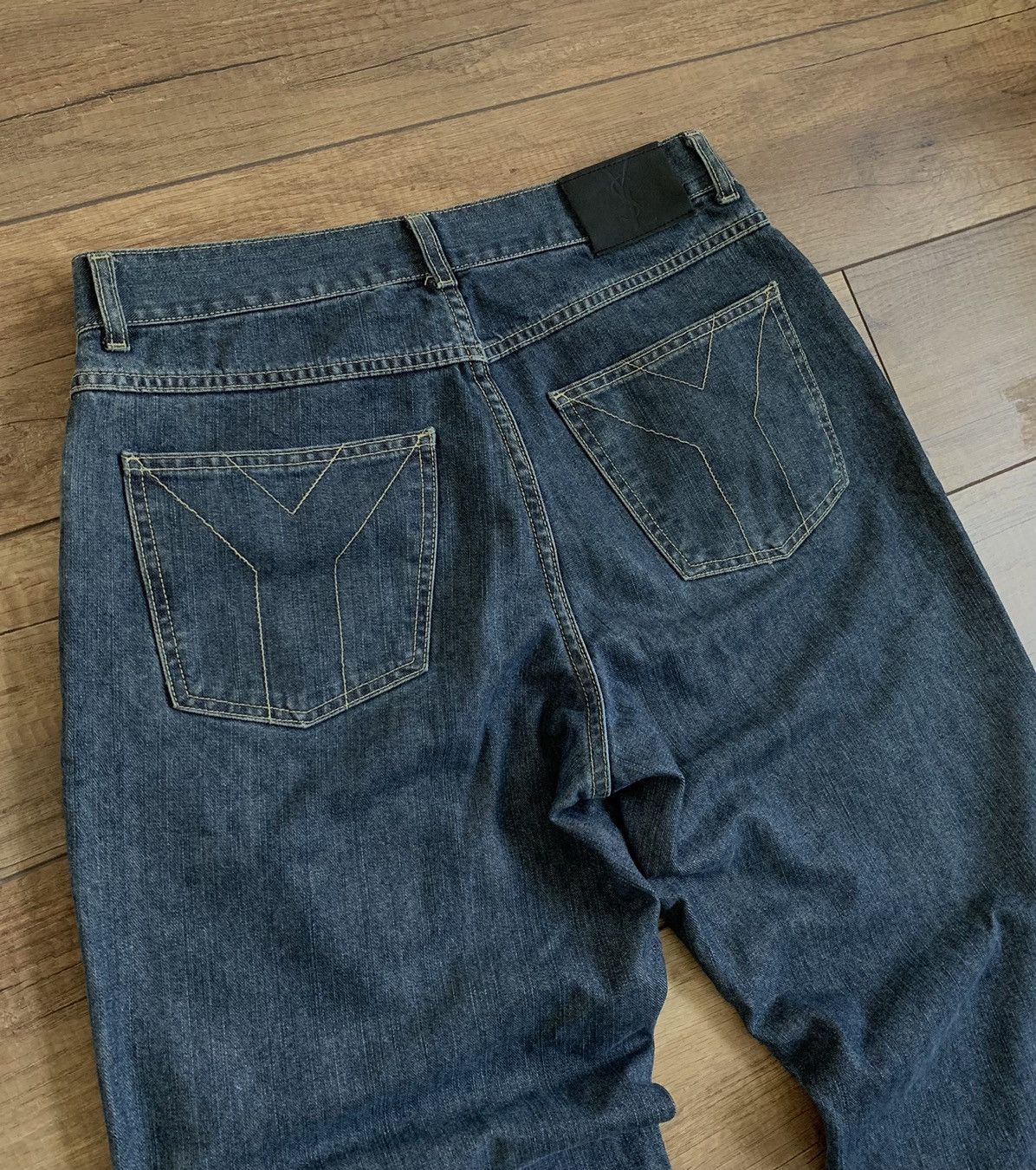Vintage Yves Saint Laurent Big Y Jeans Denim Pants