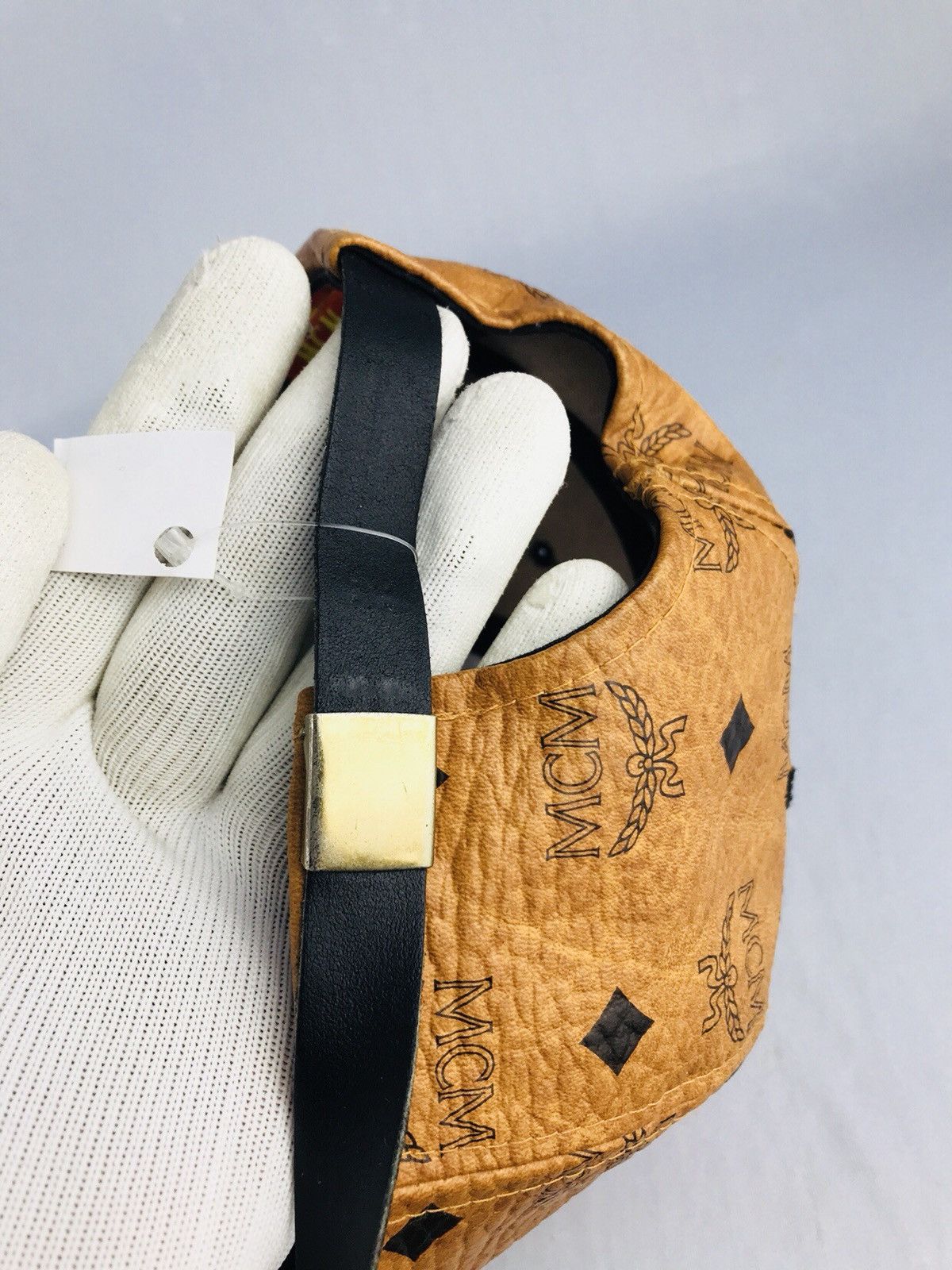 MCM ❌Last Drop❌ 🔥Rare🔥Authentic vintage MCM cognas visetos cap Size ONE SIZE - 12 Thumbnail