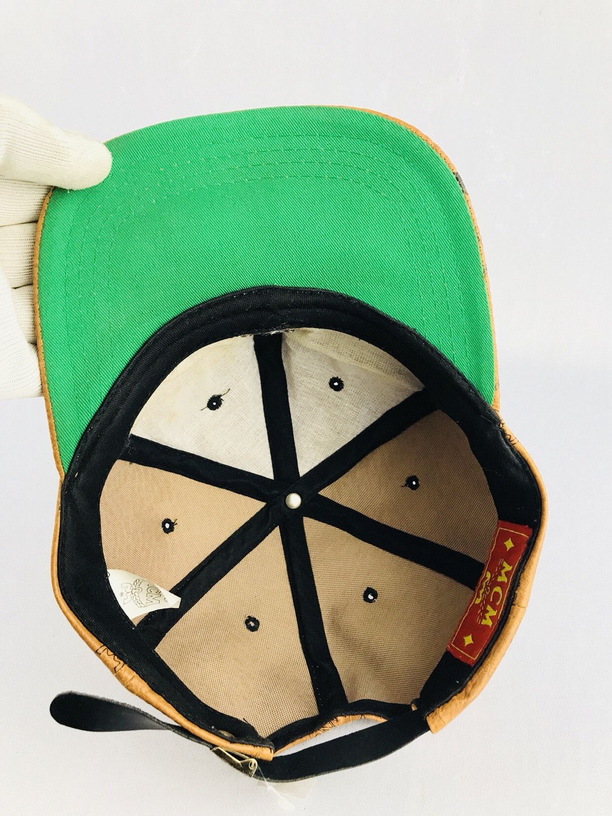 MCM ❌Last Drop❌ 🔥Rare🔥Authentic vintage MCM cognas visetos cap Size ONE SIZE - 6 Thumbnail