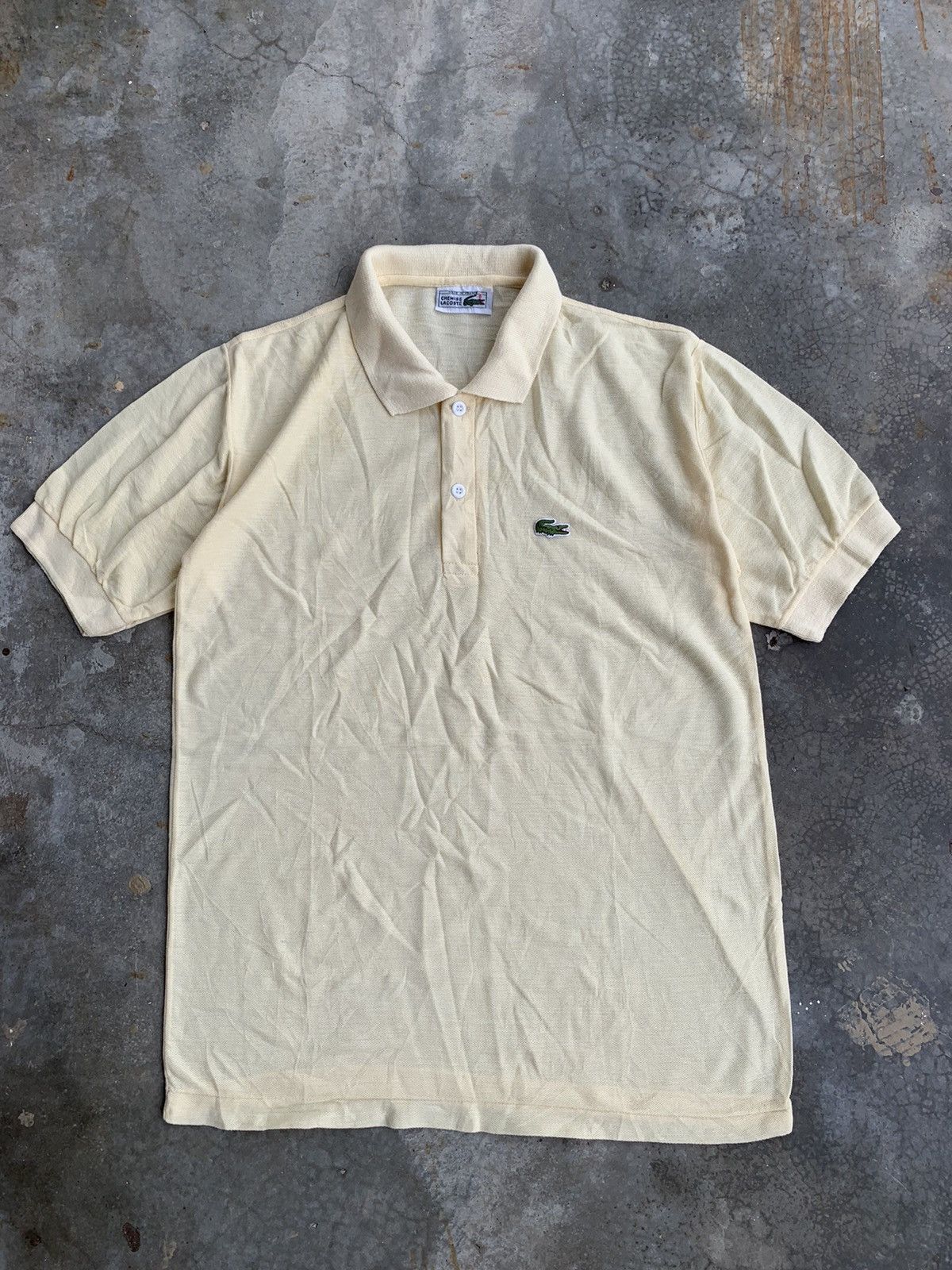 Lacoste Vintage 90s Chemise Lacoste Polo Shirt Size US M / EU 48-50 / 2 - 1 Thumbnail