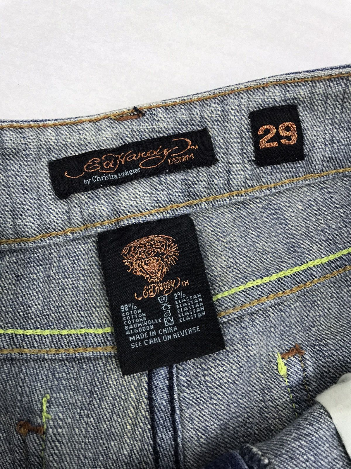Ed Hardy Ed Hardy Jeans Slim Fit Size US 30 / EU 46 - 7 Thumbnail