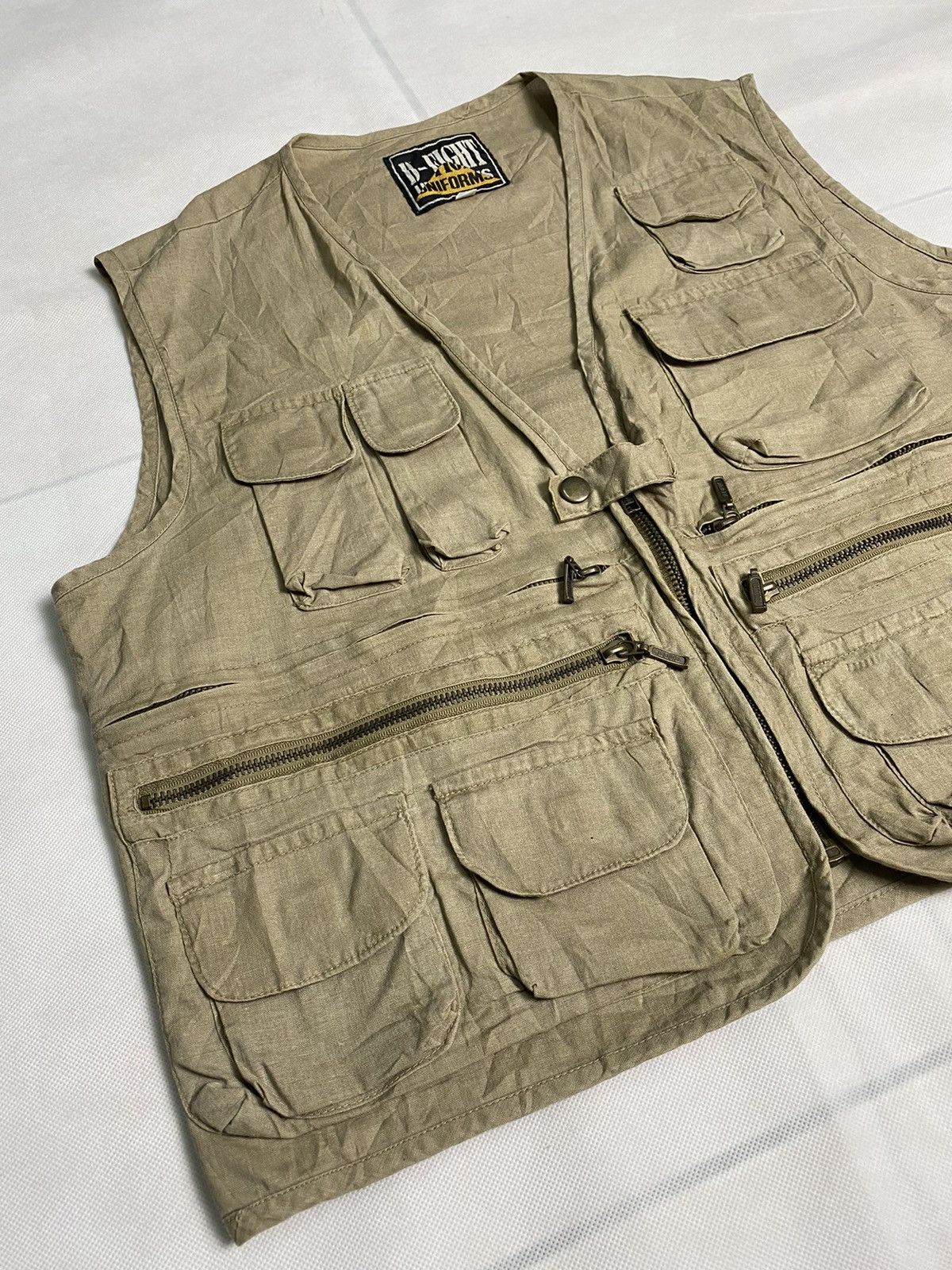 Japanese Brand × Vintage D-Fight Tactical Vest Jacket Multi Pocket Size US M / EU 48-50 / 2 - 3 Thumbnail