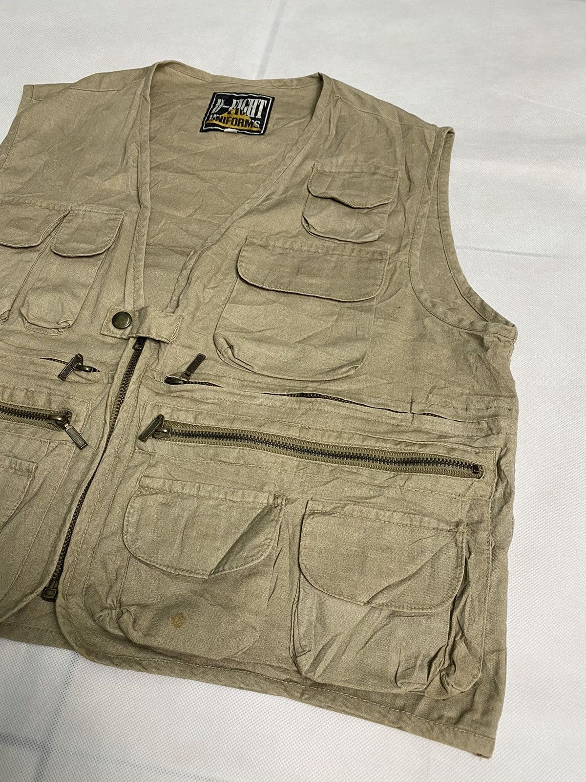 Japanese Brand × Vintage D-Fight Tactical Vest Jacket Multi Pocket Size US M / EU 48-50 / 2 - 2 Thumbnail
