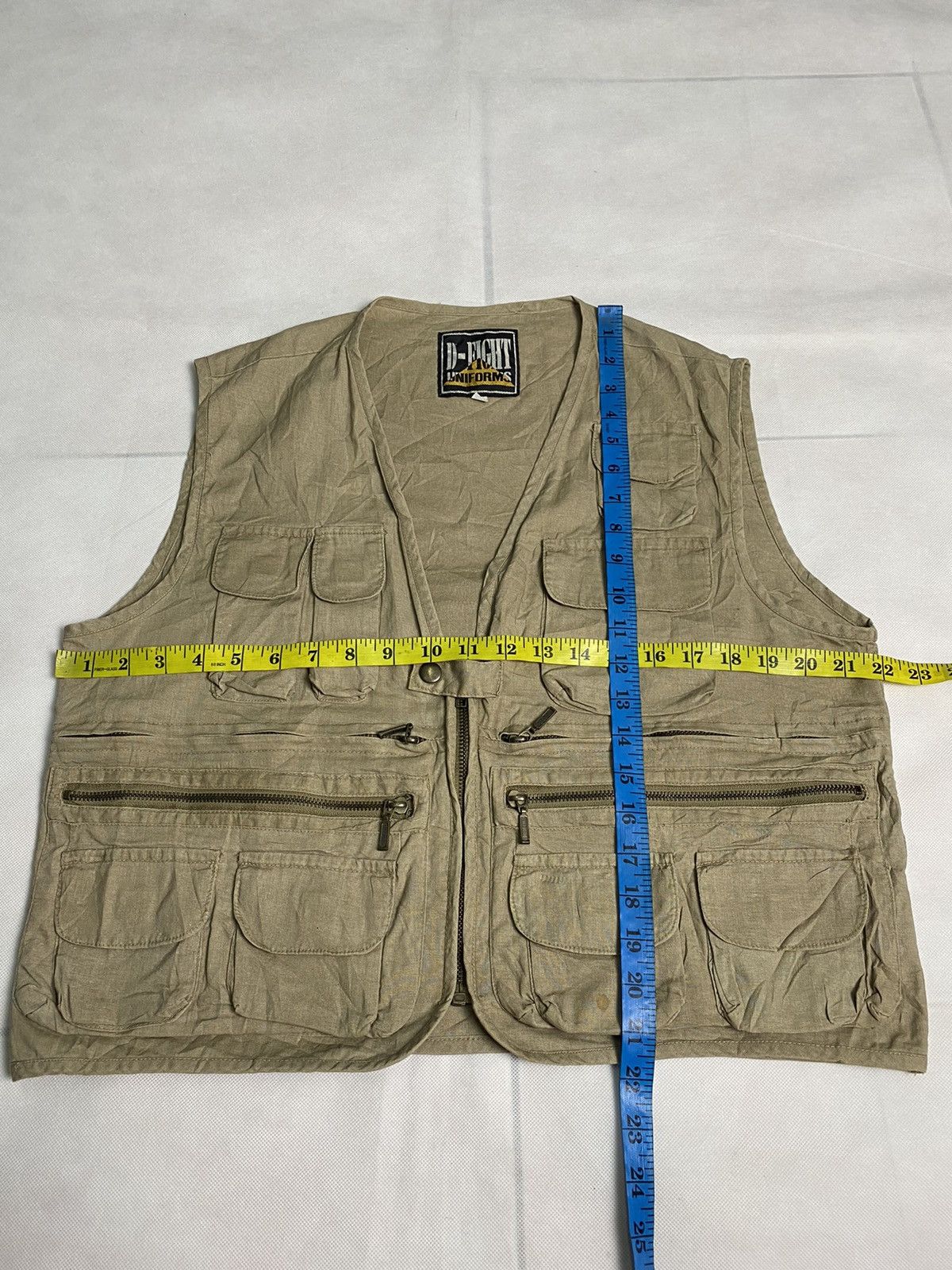 Japanese Brand × Vintage D-Fight Tactical Vest Jacket Multi Pocket Size US M / EU 48-50 / 2 - 11 Thumbnail
