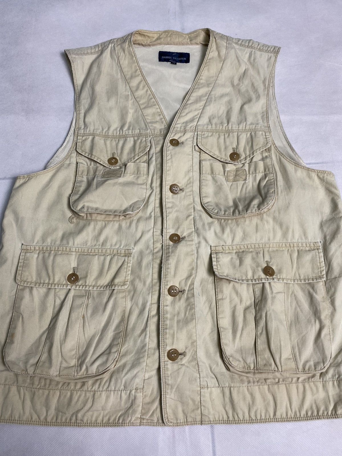 Daniel Hechter × Other × Vintage Vintage Daniel Hechter Paris Tactical Vest Multi Pocket Size US M / EU 48-50 / 2 - 4 Thumbnail