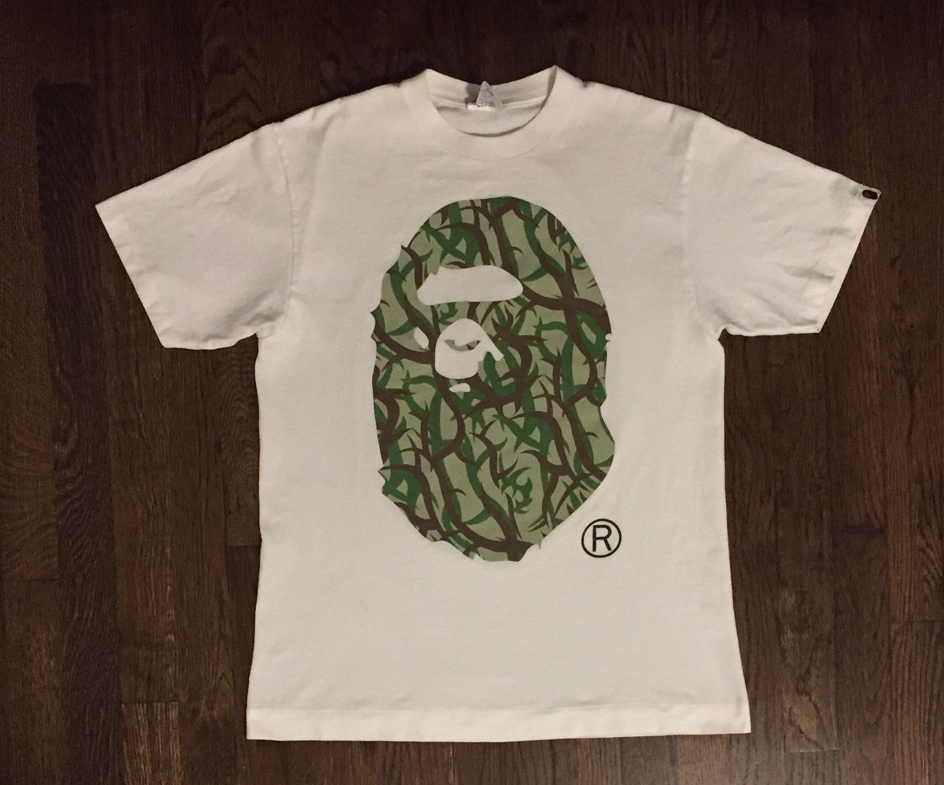 Bape Bape camo tee shirt Size US M / EU 48-50 / 2 - 1 Thumbnail