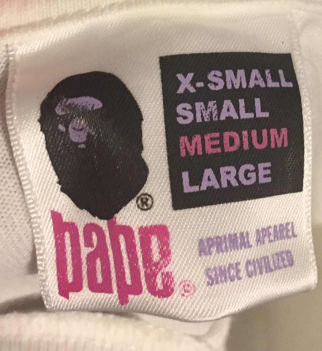 Bape Bape camo tee shirt Size US M / EU 48-50 / 2 - 4 Thumbnail