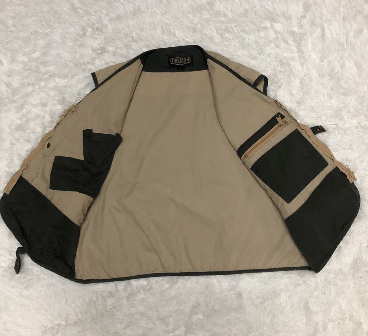 Japanese Brand Collins vest International Multipocket Vest Size US L / EU 52-54 / 3 - 6 Thumbnail