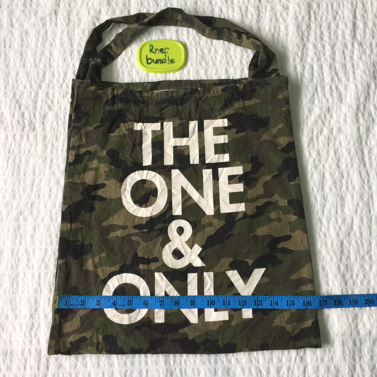 Japanese Brand W tote the one & only camouflage tote bag Size ONE SIZE - 4 Thumbnail