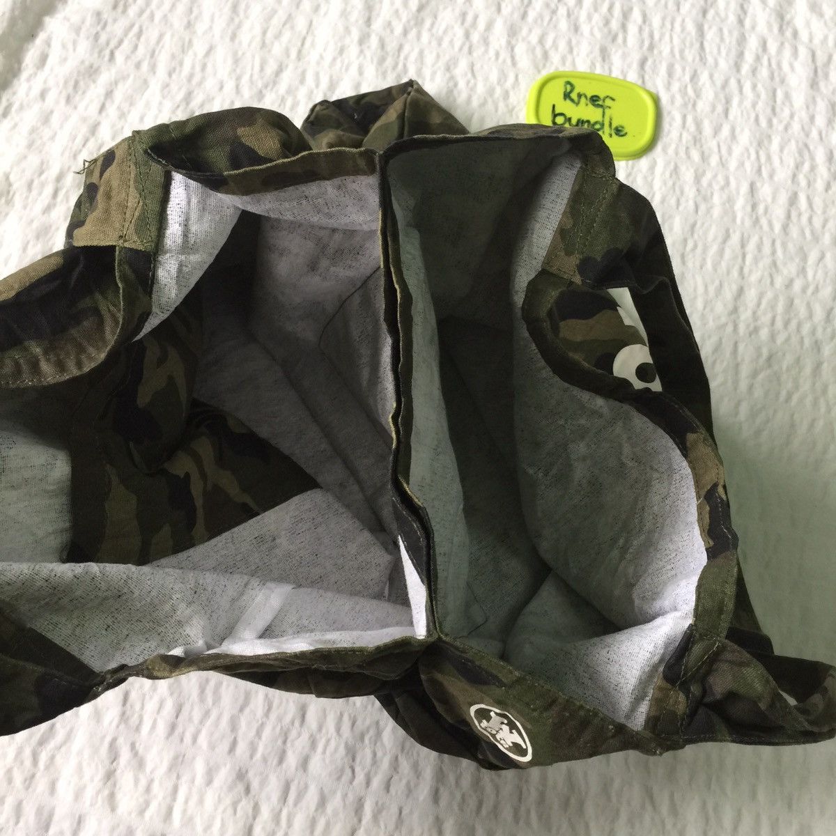 Japanese Brand W tote the one & only camouflage tote bag Size ONE SIZE - 8 Thumbnail