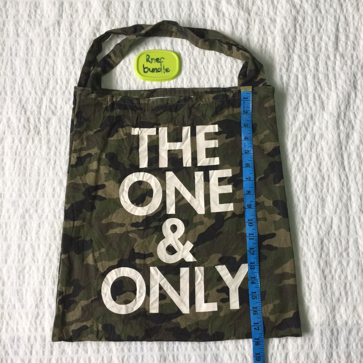 Japanese Brand W tote the one & only camouflage tote bag Size ONE SIZE - 5 Thumbnail
