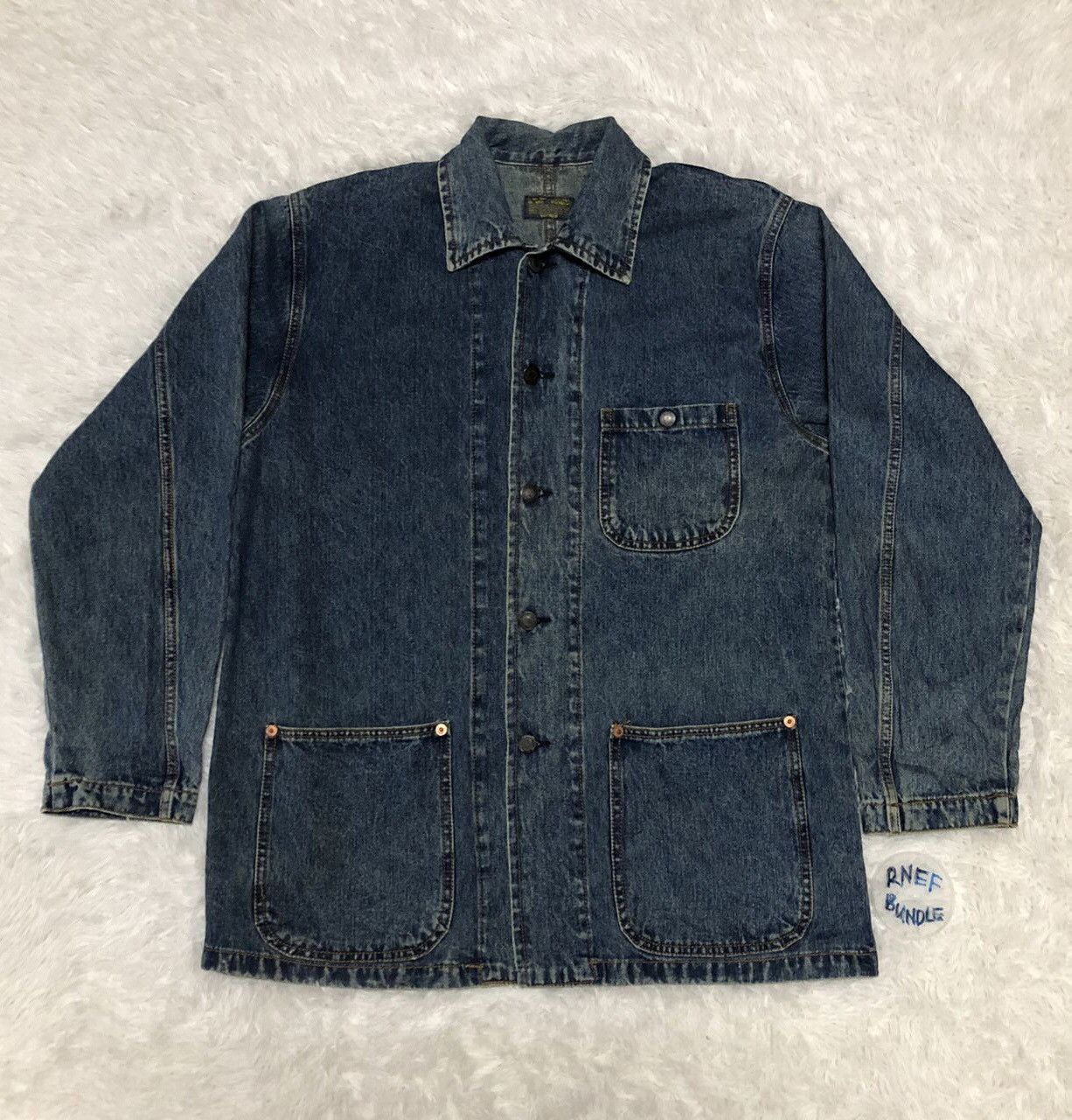 Japanese Brand Valman Japan Jeans Jacket Size US M / EU 48-50 / 2 - 1 Thumbnail