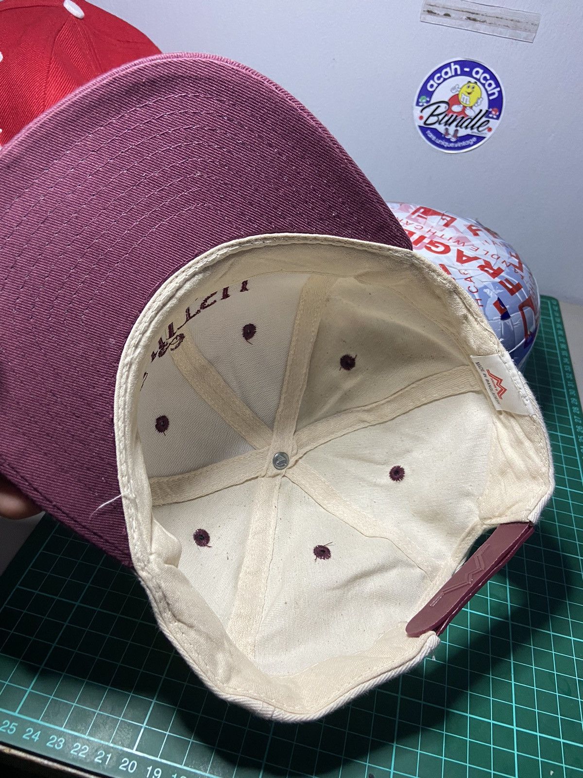 Japanese Brand FUJITSU JAPAN VINTAGE WORKERS CAP HAT Size ONE SIZE - 3 Thumbnail