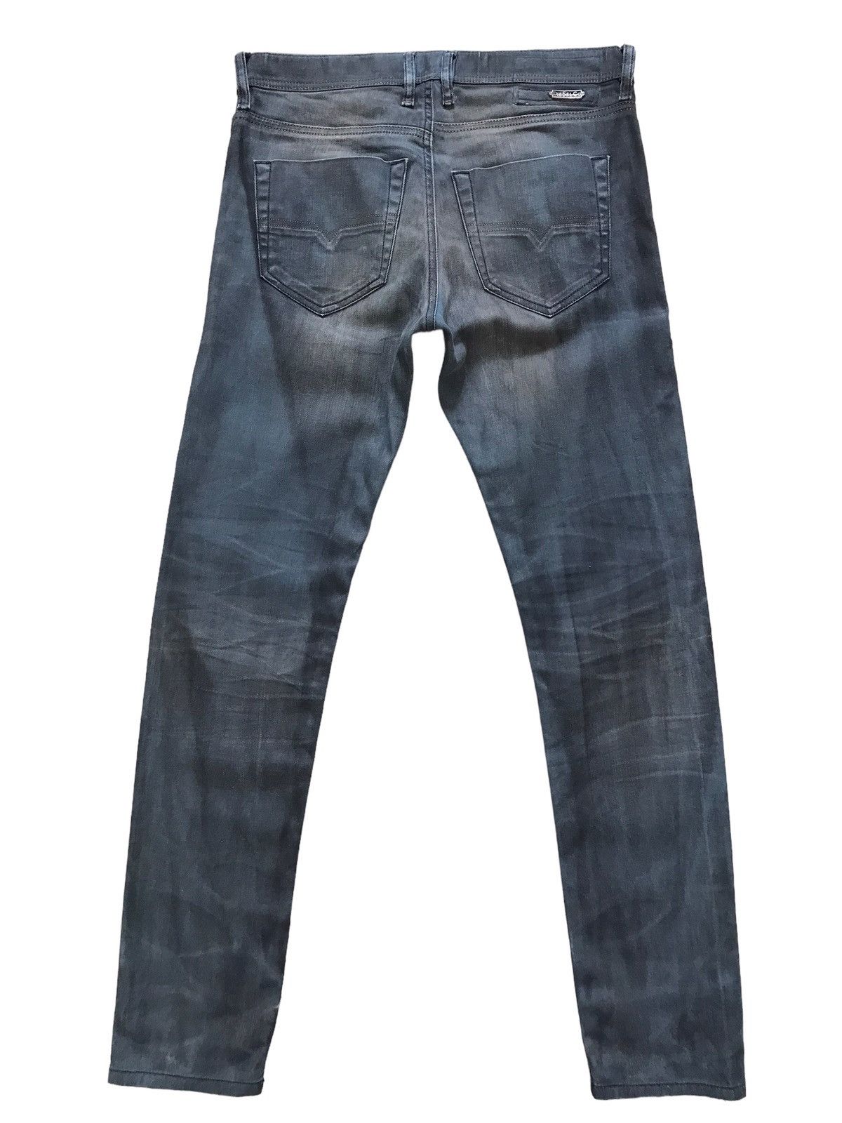 Diesel Diesel Tepphar Hand-made Painted Stretch Denim Slim Carrot Size US 29 - 10 Thumbnail