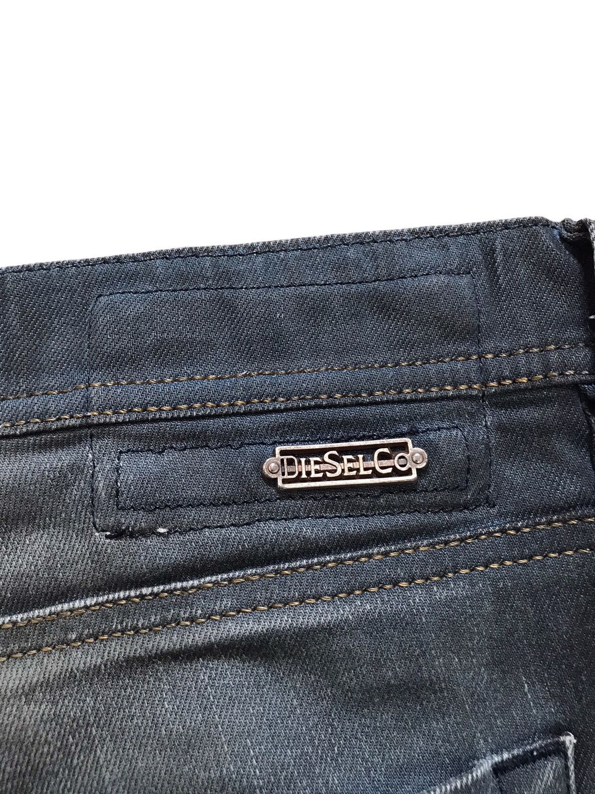 Diesel Diesel Tepphar Hand-made Painted Stretch Denim Slim Carrot Size US 29 - 14 Thumbnail