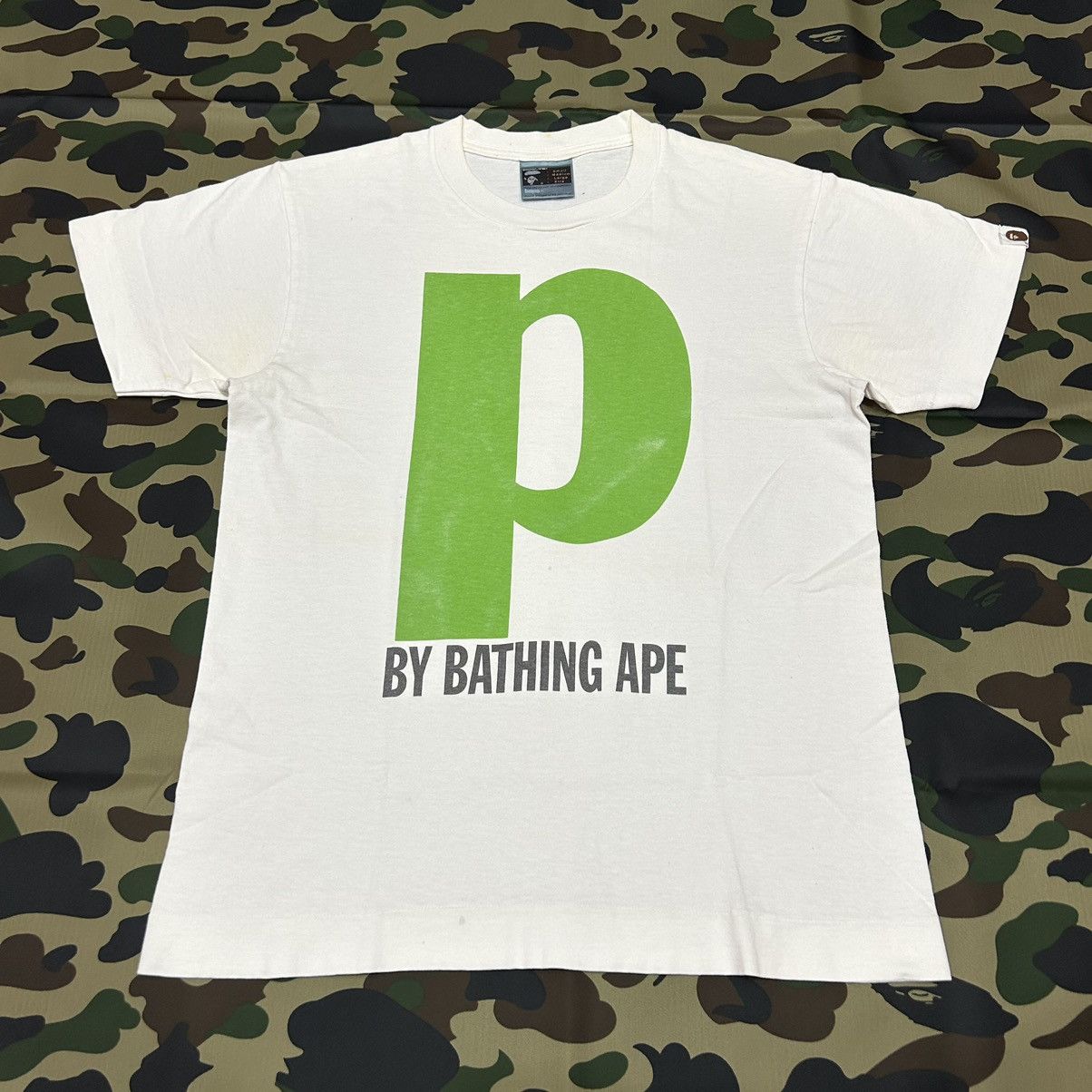 A Bathing Ape P Alphabet Tee