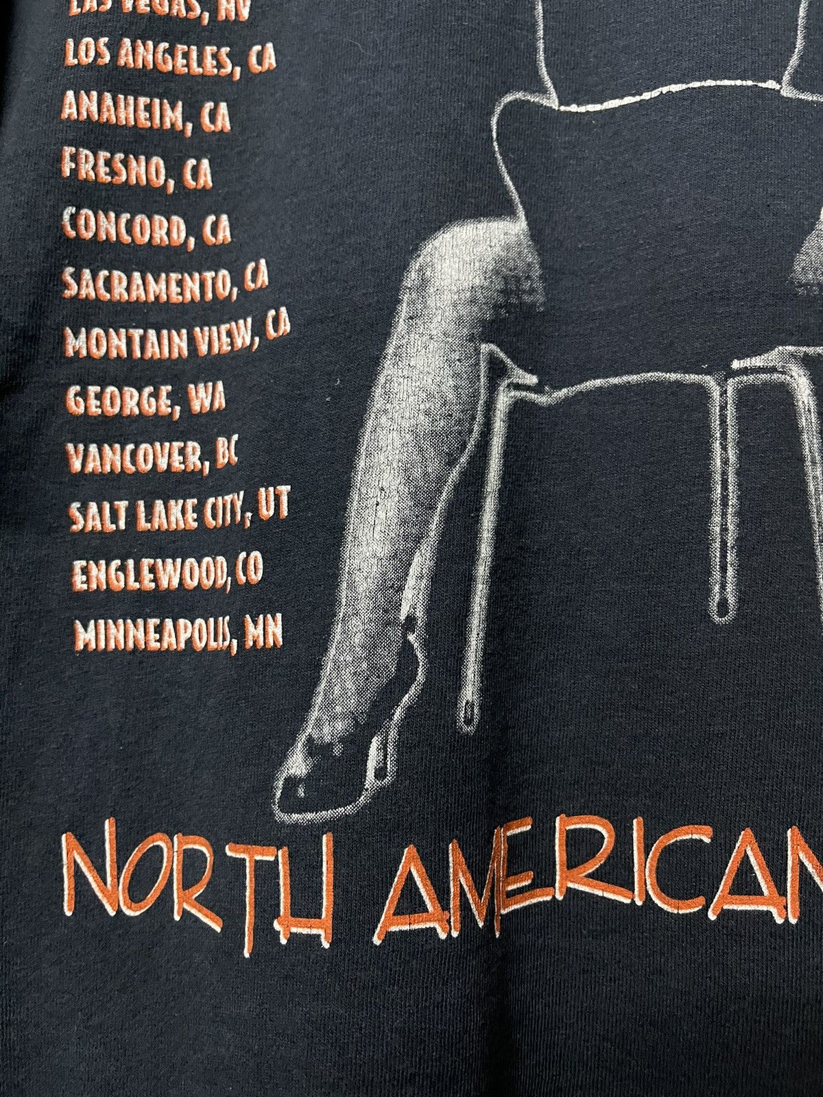 Band Tees Vintage 90s Tina Turner Wildest Dreams Tour Tee Size US XL / EU 56 / 4 - 9 Thumbnail