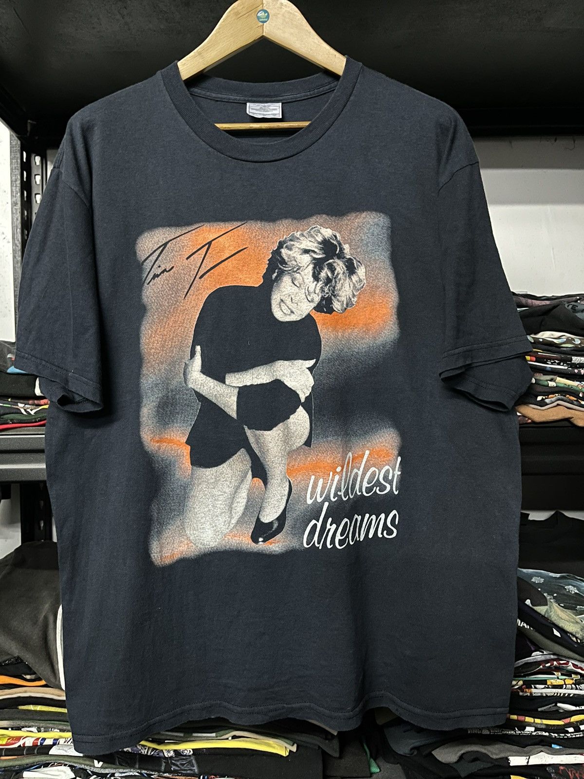 Band Tees Vintage 90s Tina Turner Wildest Dreams Tour Tee Size US XL / EU 56 / 4 - 1 Thumbnail