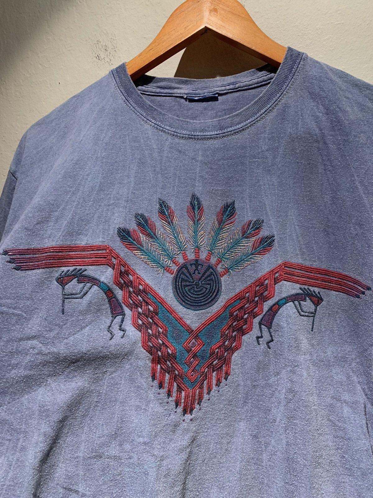 Other *RARE* Vintage Native South Western Tribal Art T-Shirt Size US M / EU 48-50 / 2 - 2 Thumbnail