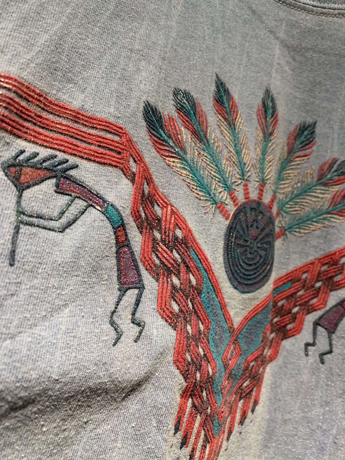 Other *RARE* Vintage Native South Western Tribal Art T-Shirt Size US M / EU 48-50 / 2 - 3 Thumbnail