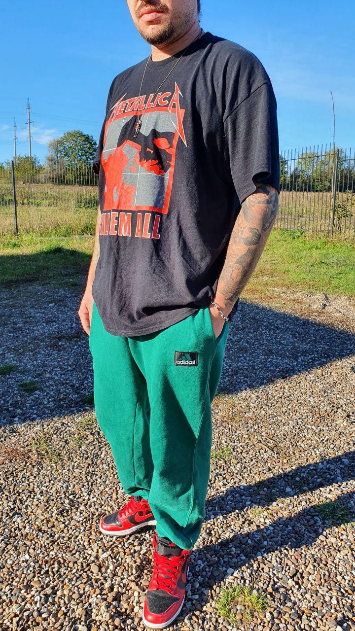 Adidas × Vintage Vintage 90s ADIDAS Equipment Sport Trousers Pants Size US 32 / EU 48 - 4 Thumbnail